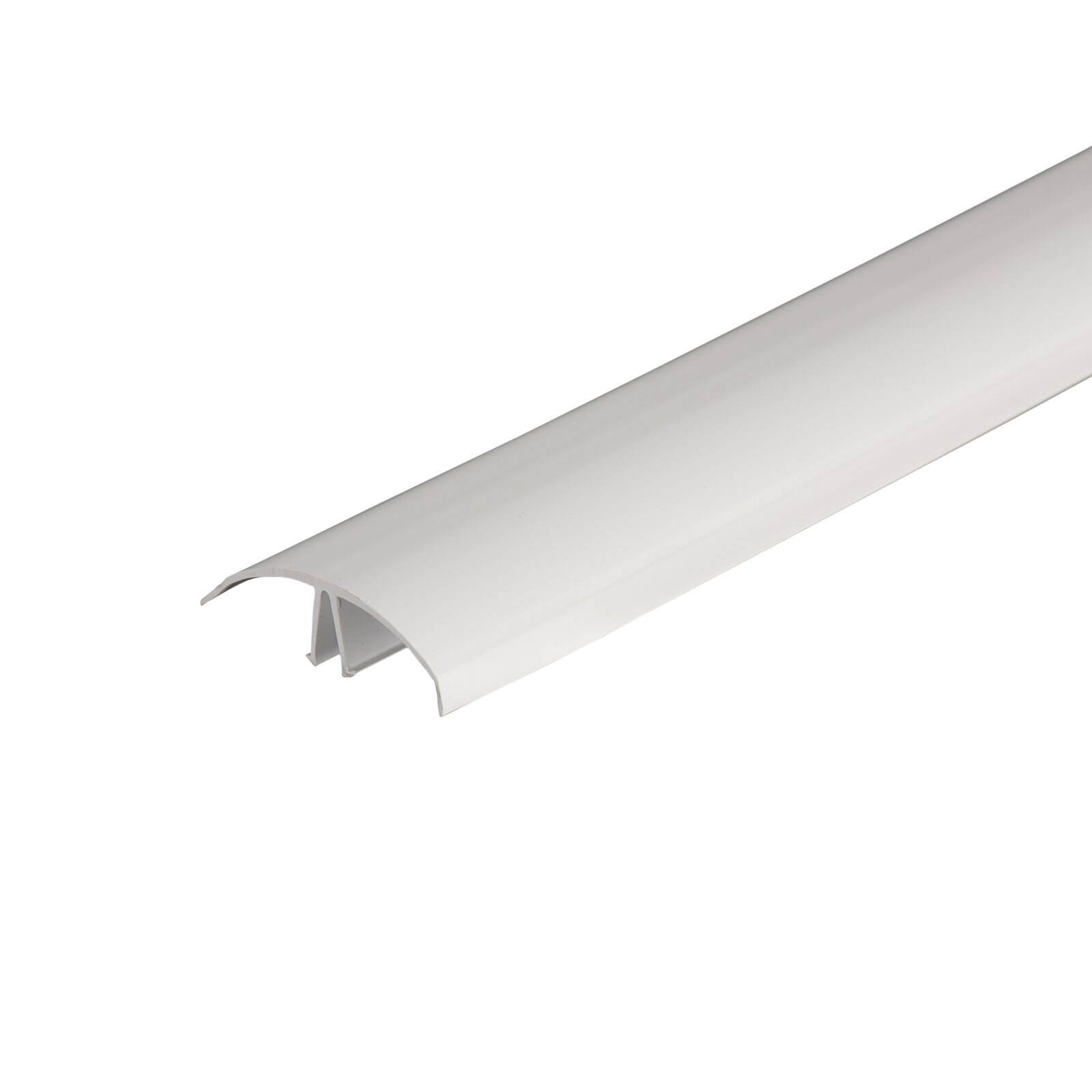 Photo of Corotherm Glazing Bar Cap 3m White