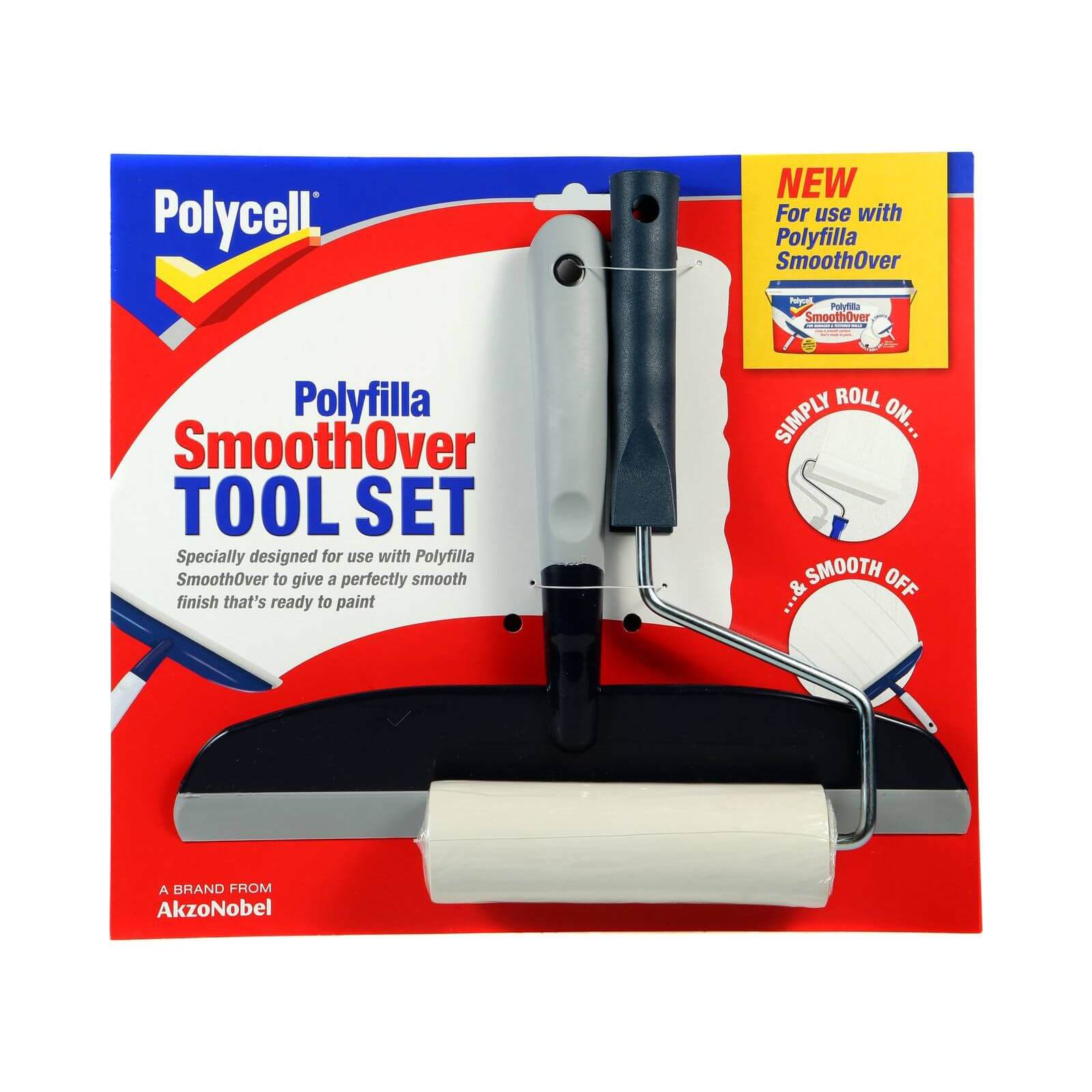 Photo of Polycell Polyfilla Smoothover Tool Set