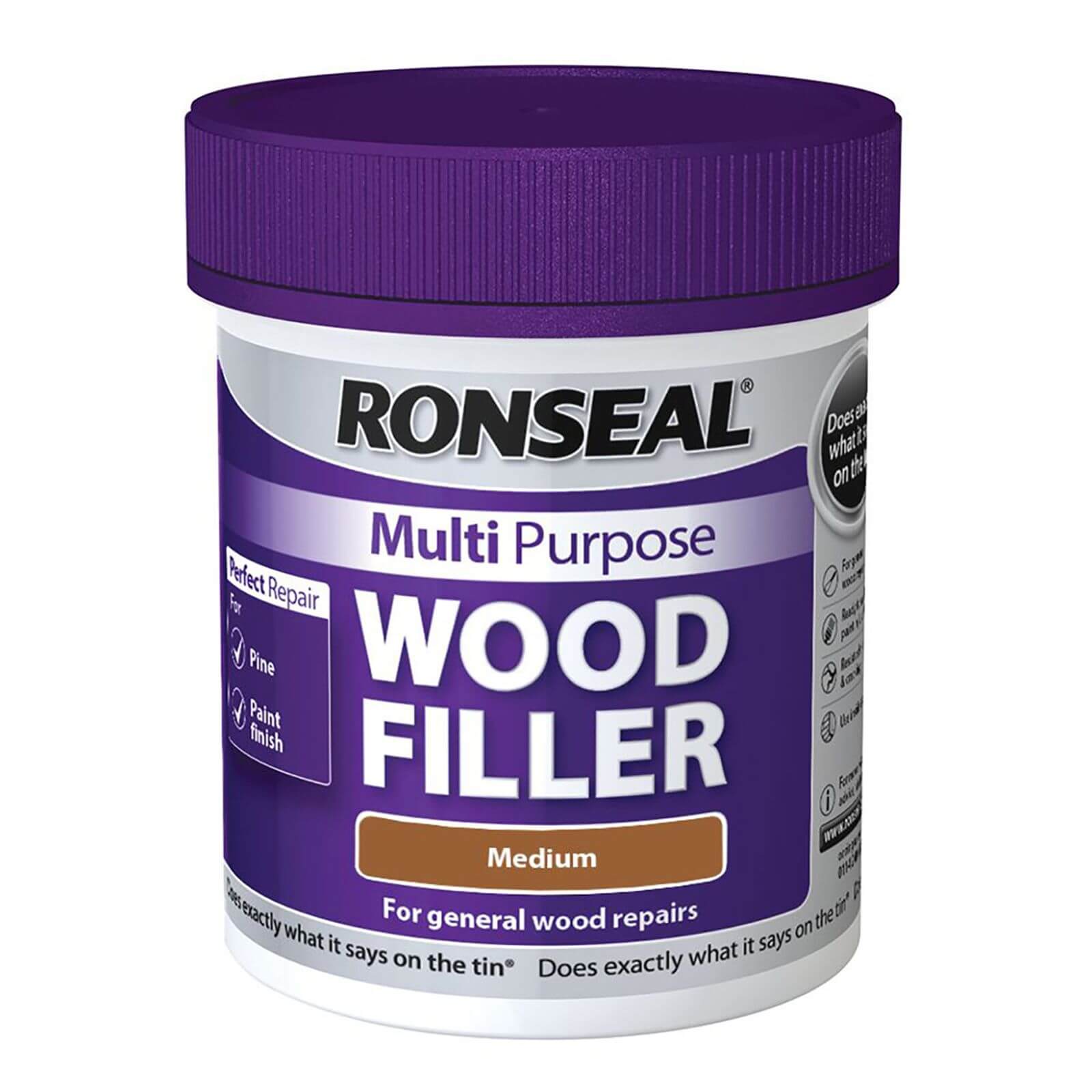 Ronseal Multi Purpose Wood Filler Medium - 250g