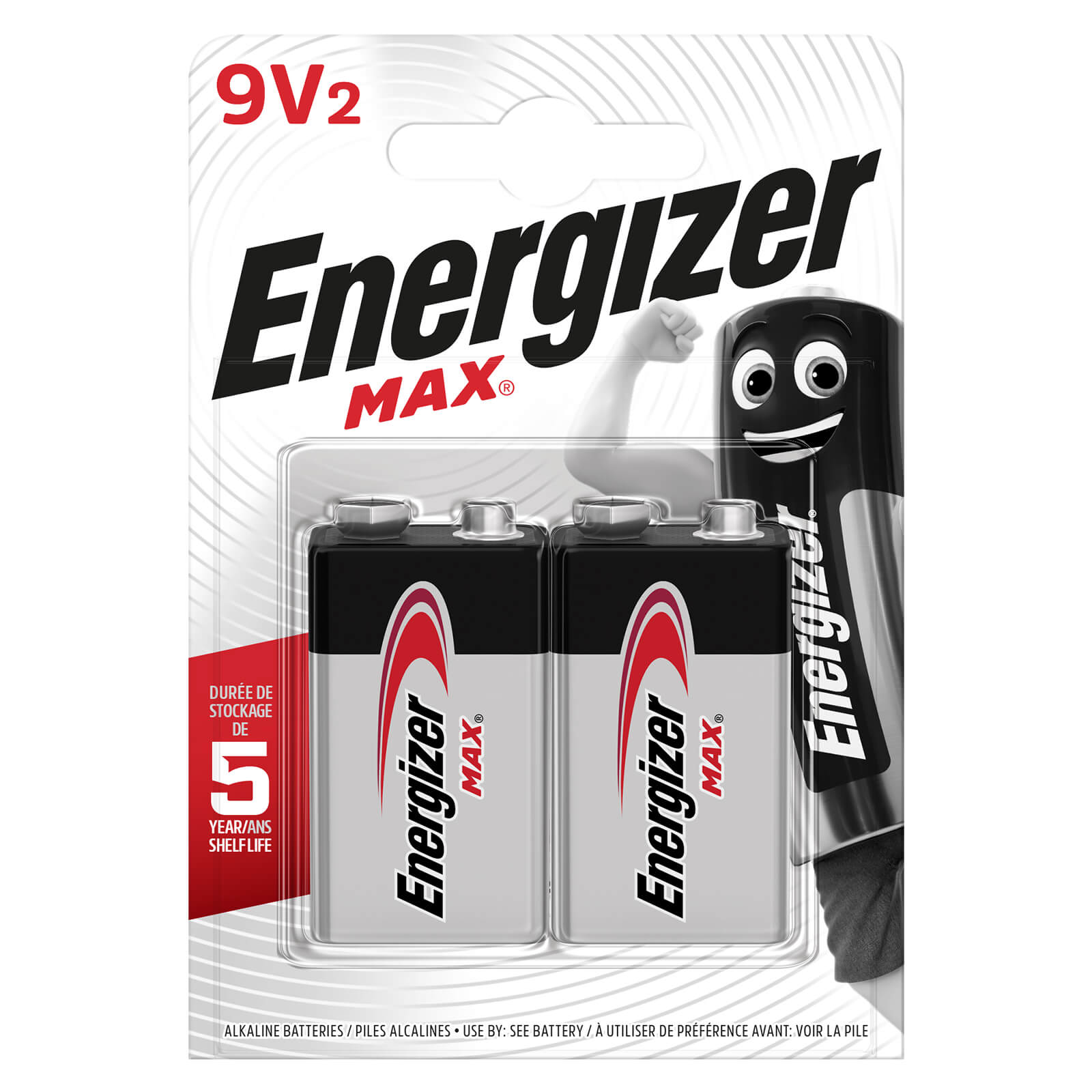 Photo of Energizer Max Alkaline 9v Batteries - 2 Pack