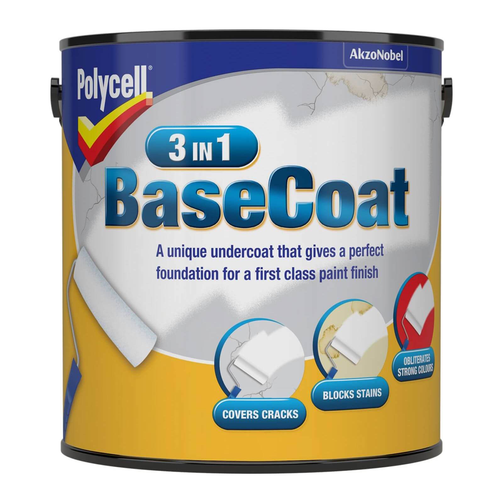 Photo of Polycell 3 In 1 Basecoat - 2.5l