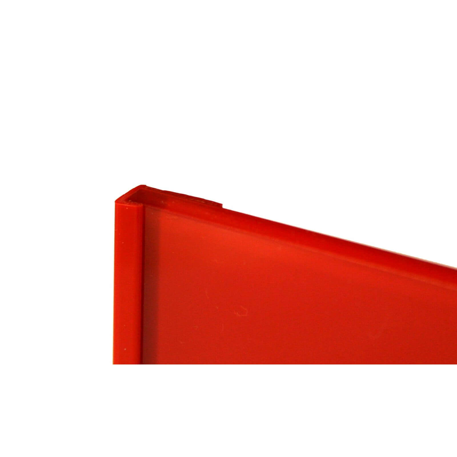 Photo of Zenolite Colour Matched Pvc Edge Cap - 2500mm - Red