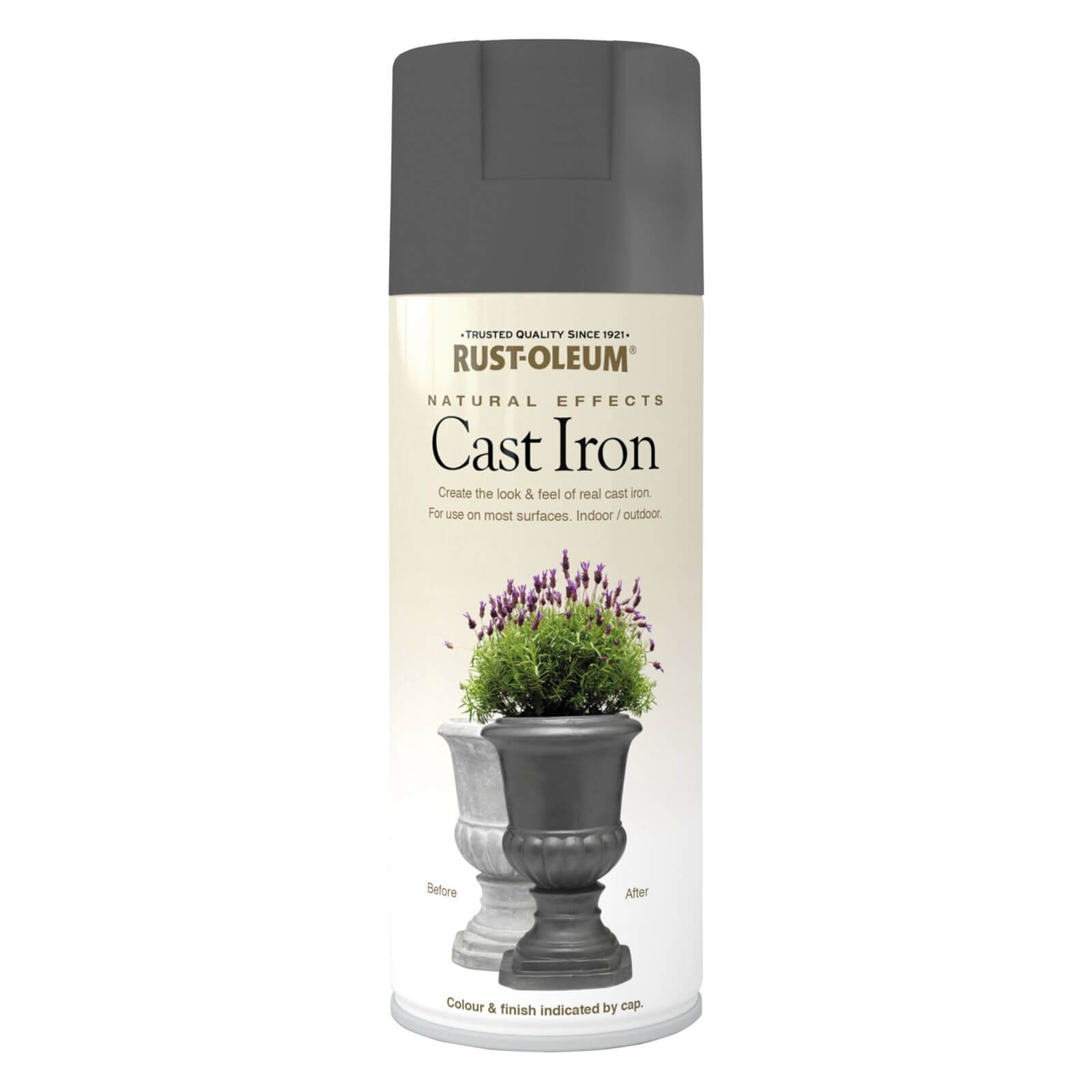 Photo of Rust-oleum Natural Effects Spray Paint - Cast Iron - 400ml