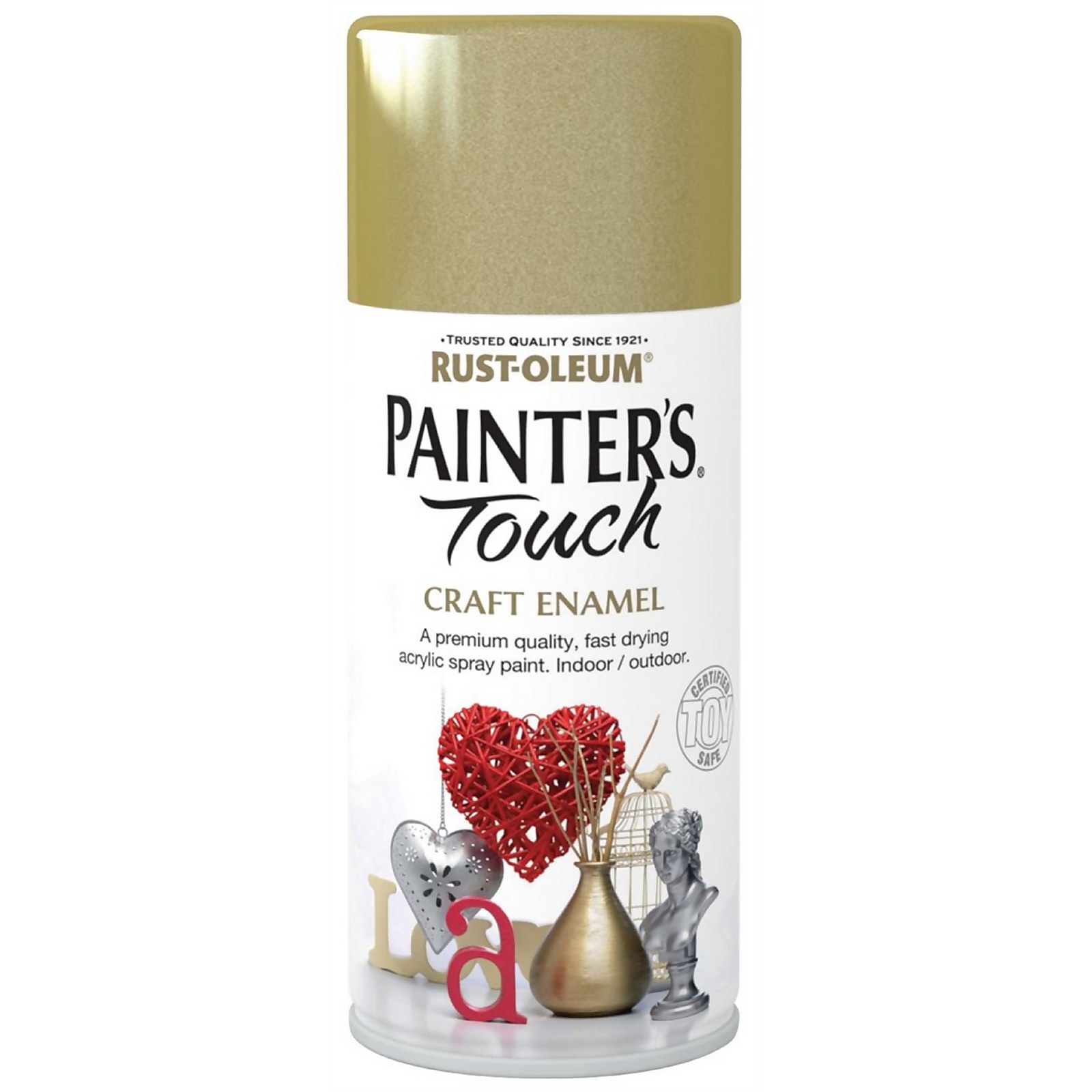 Photo of Rust-oleum Painters Touch - Craft Enamel Spray Paint Gold Metallic - 150ml