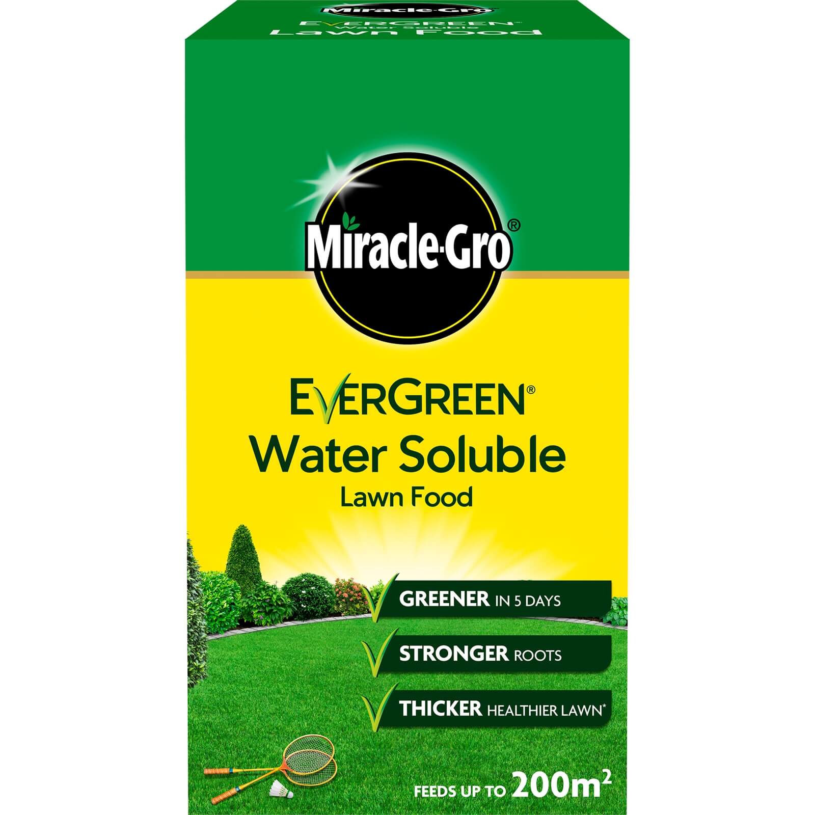 Photo of Miracle-gro Water Soluble Lawn Food - 200m²