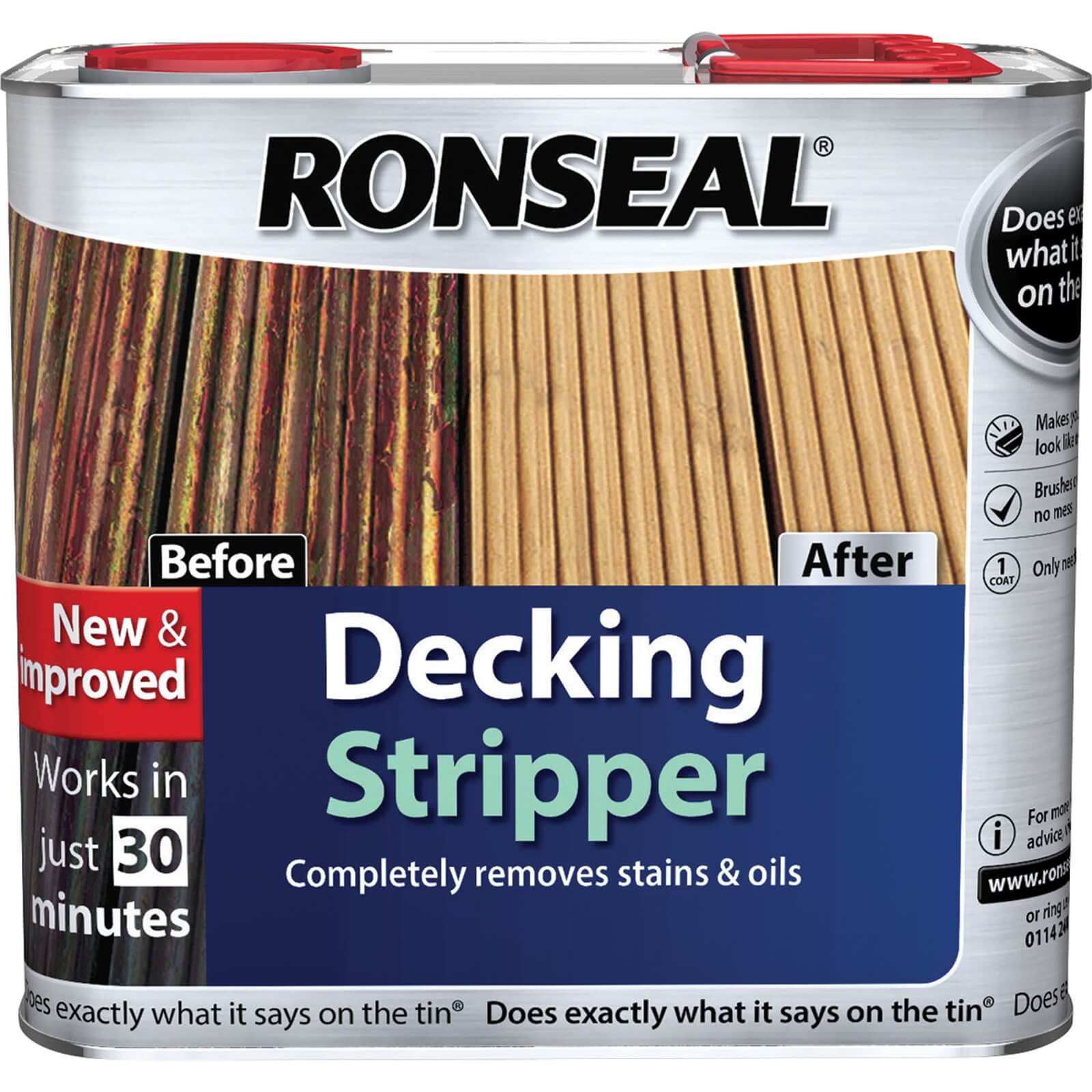 Photo of Ronseal Decking Stripper - 2.5l