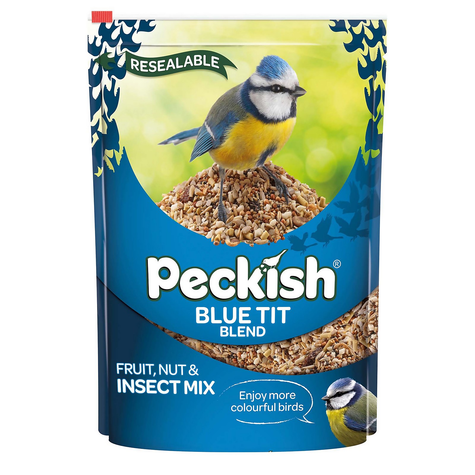 Photo of Peckish Blue Tit Seed Mix For Wild Birds - 1kg