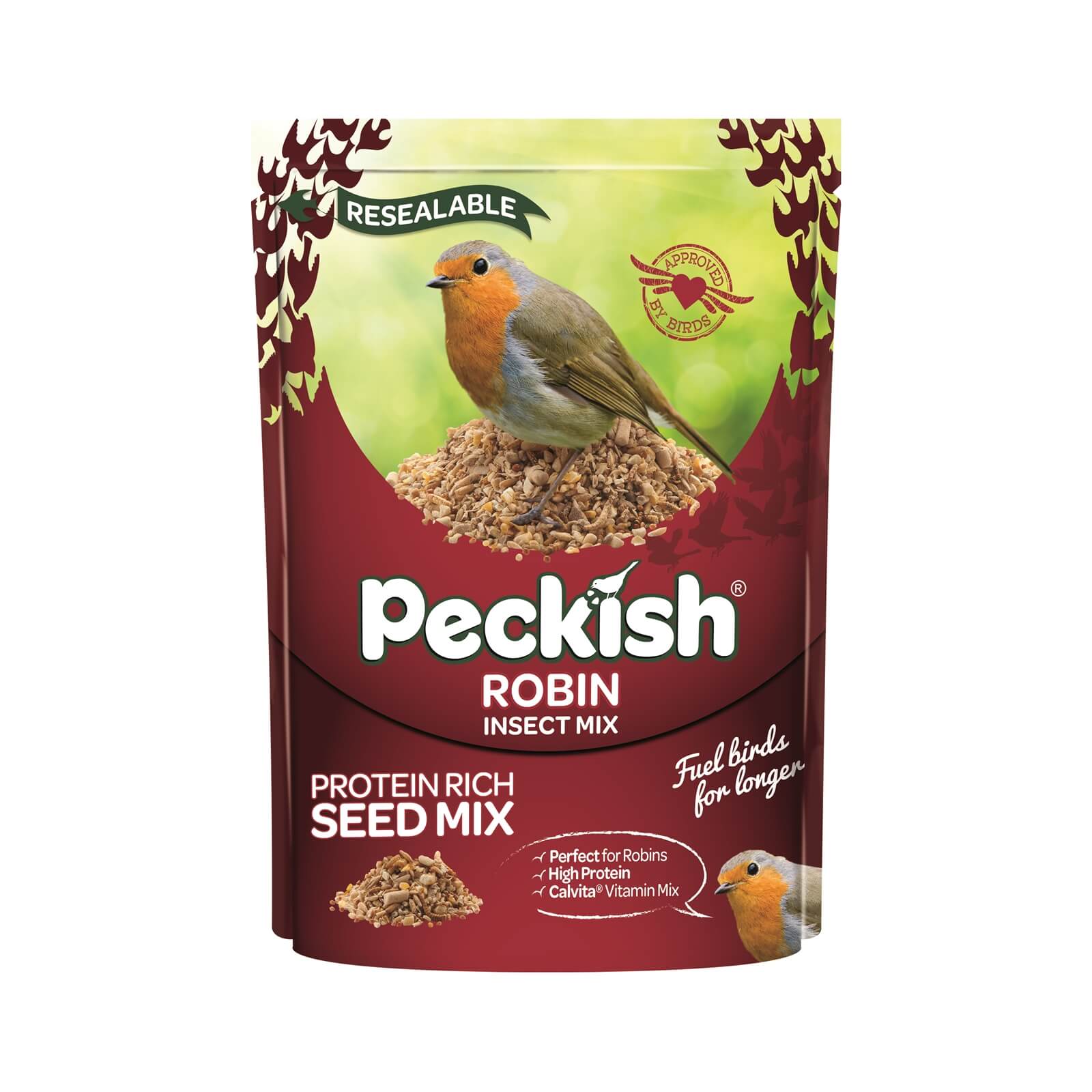 Peckish Robin Seed & Insect Mix for Wild Birds - 1Kg