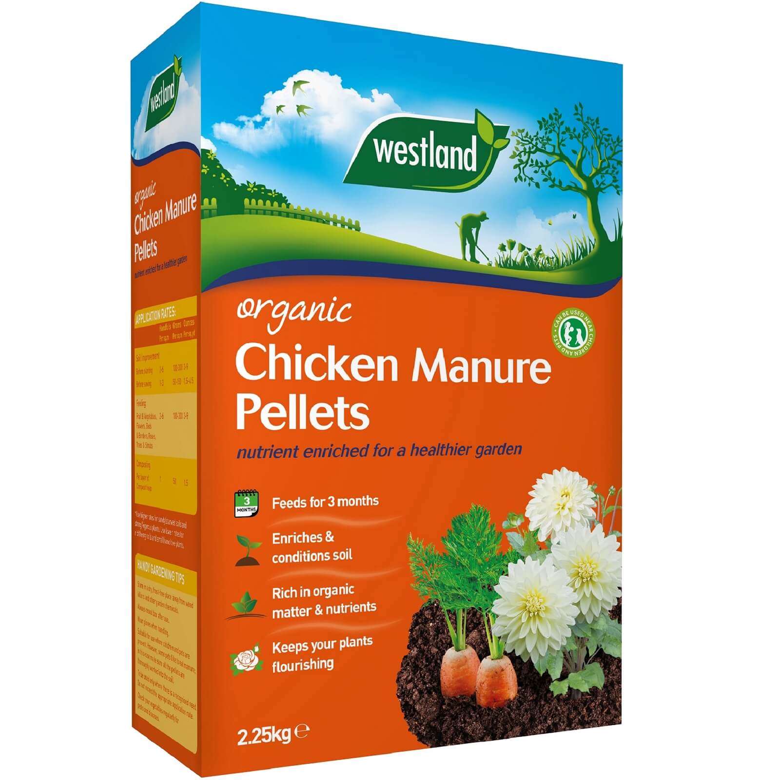 Photo of Westland Organic Chicken Manure Pellets - 2.25kg