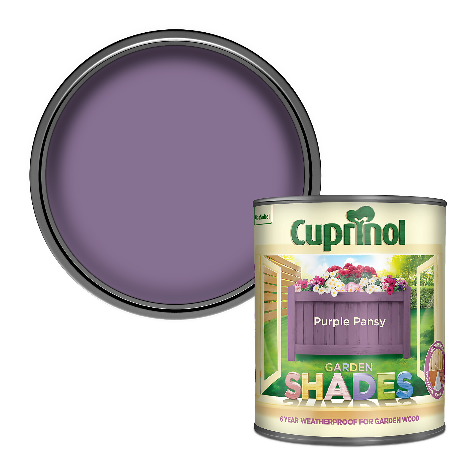 Photo of Cuprinol Garden Shades Purple Pansy - 1l