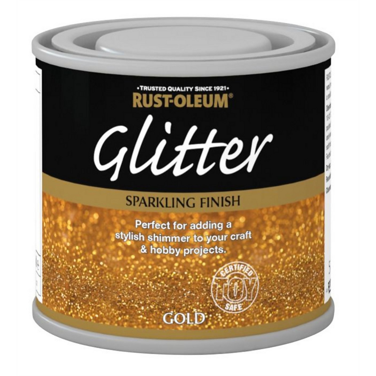Photo of Rust-oleum Glitter Gold Paint - 125ml