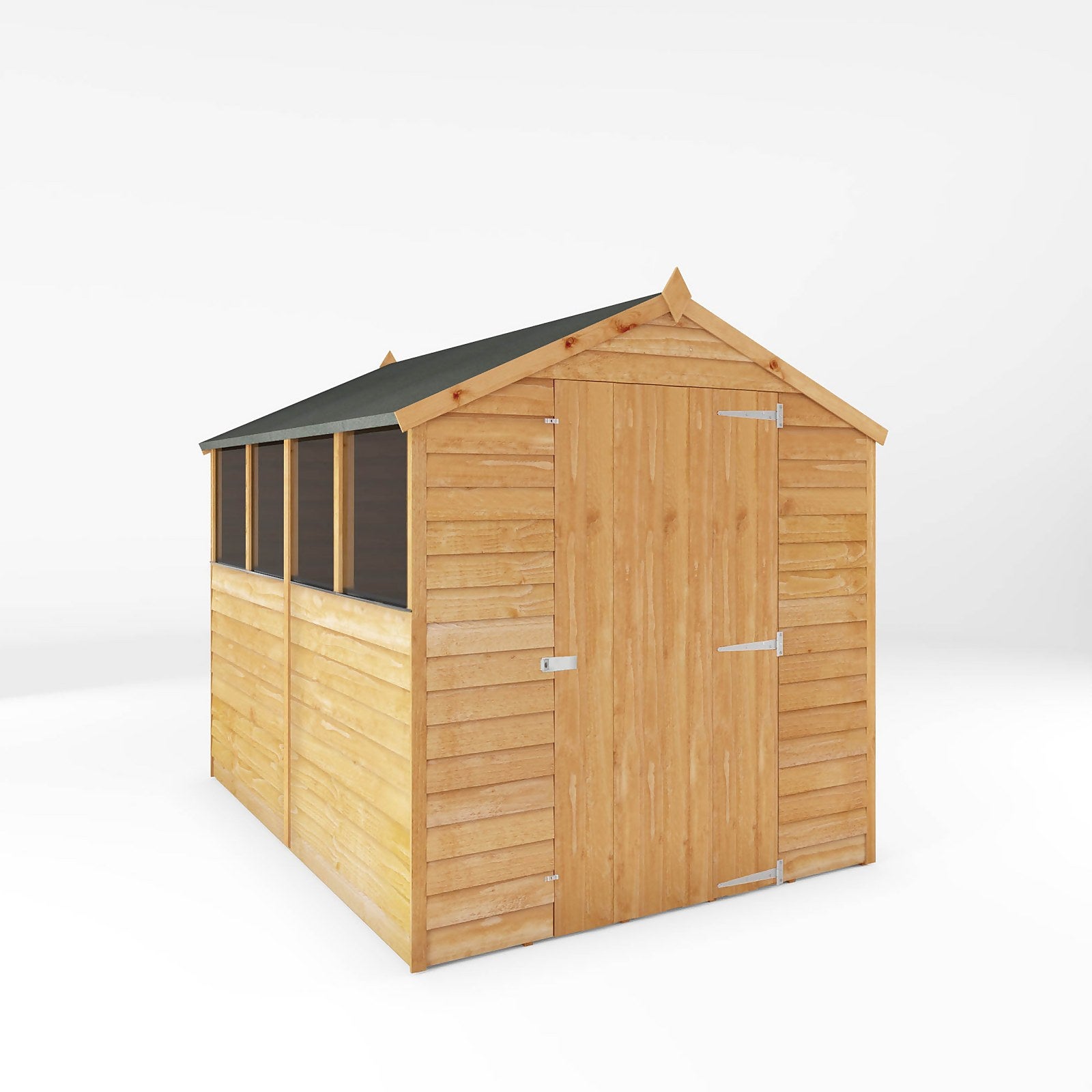 Mercia 8x6ft Overlap Apex Shed thumbnail