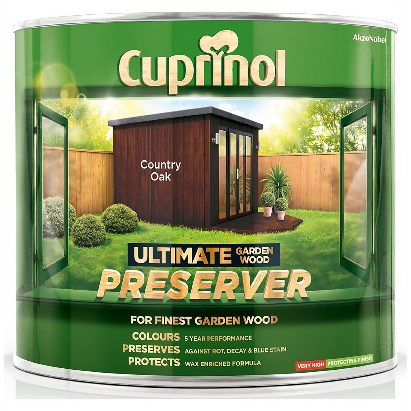 Photo of Cuprinol Ultimate Preserver - Country Oak - 1l