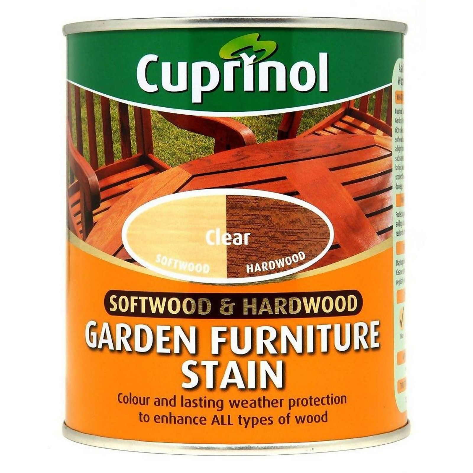 Photo of Cuprinol Softwood And Hardwood Garden Furniture Stain - Clear - 750ml