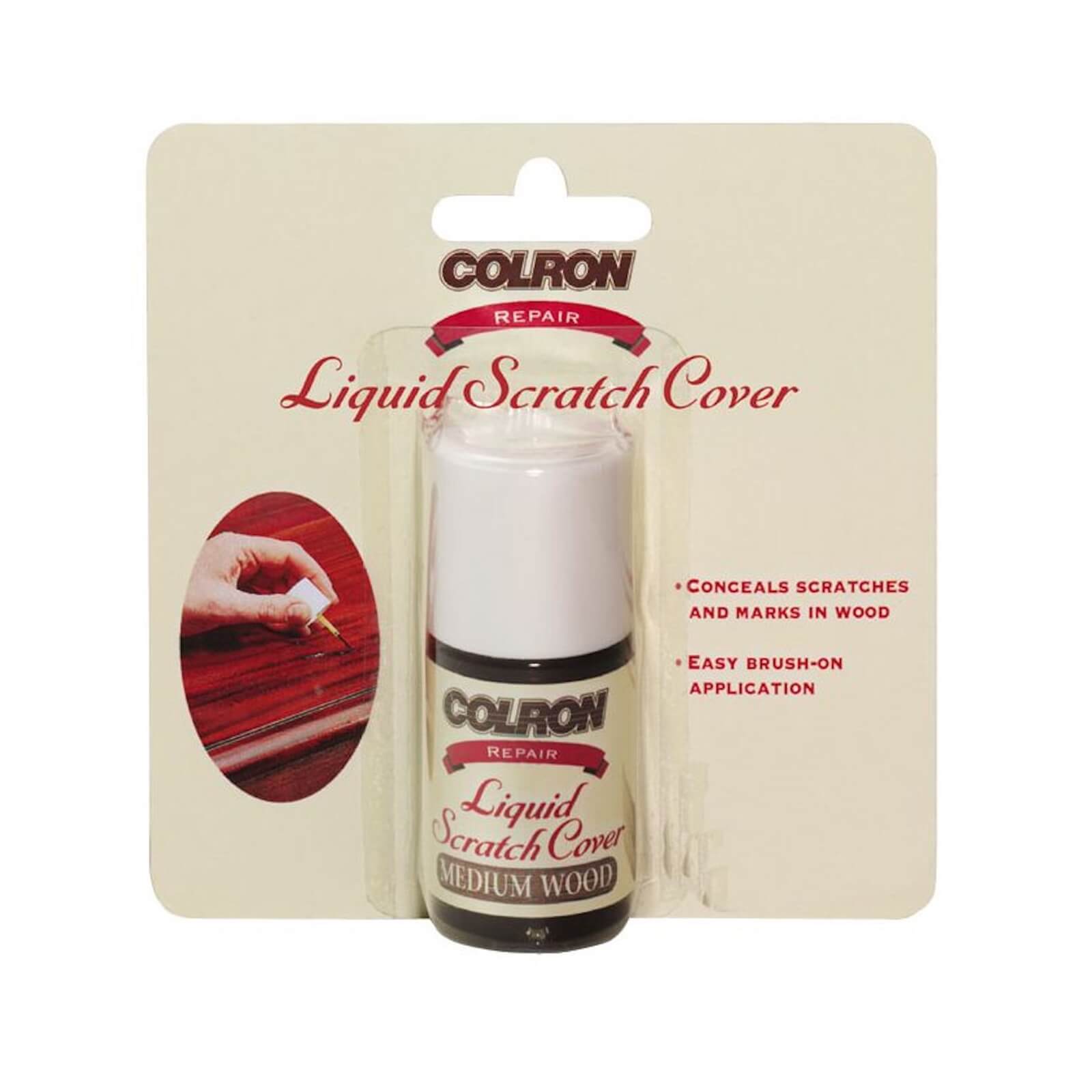 Photo of Colron Dark Liquid Scratch Cover