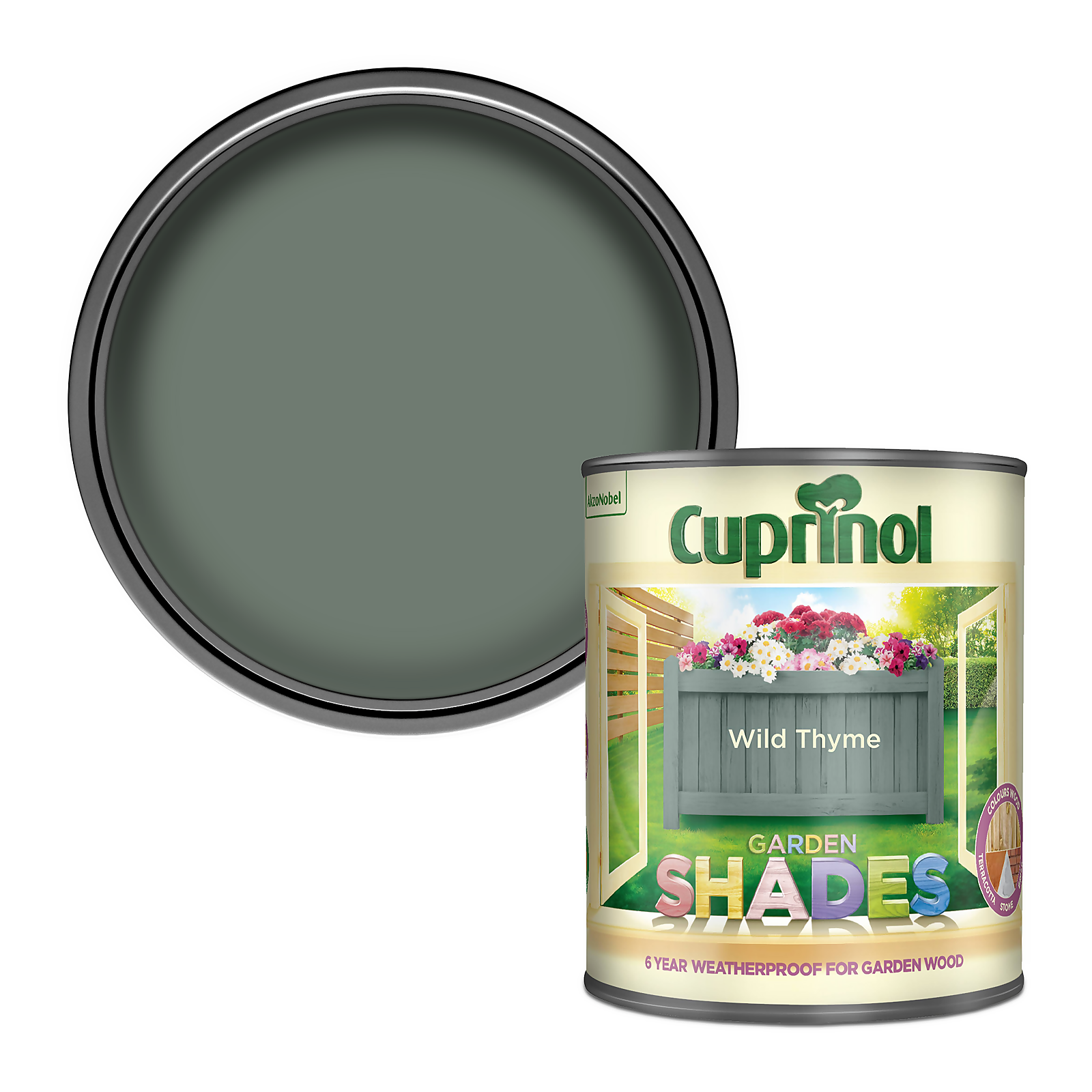 Photo of Cuprinol Garden Shades Paint Wild Thyme - 1l