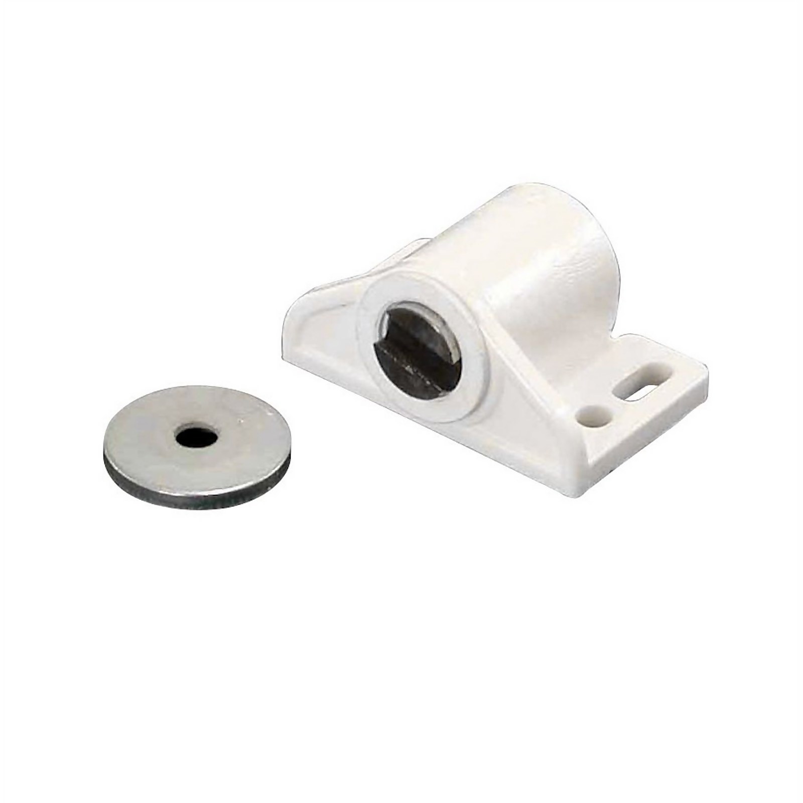 Photo of Magnetic Catch - White - 33 X 26 X 17mm - 2 Pack