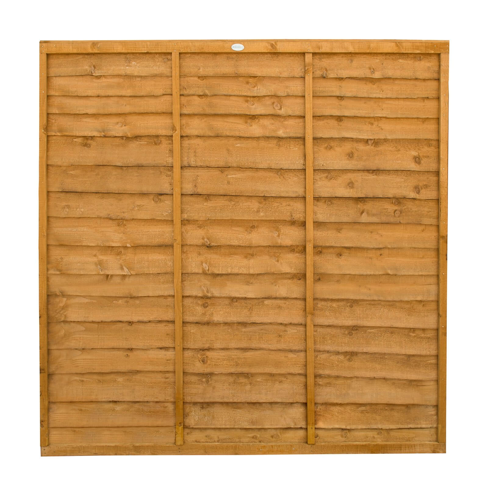 Forest Larchlap Lap 6x6ft Fence Panel - Pack of 5