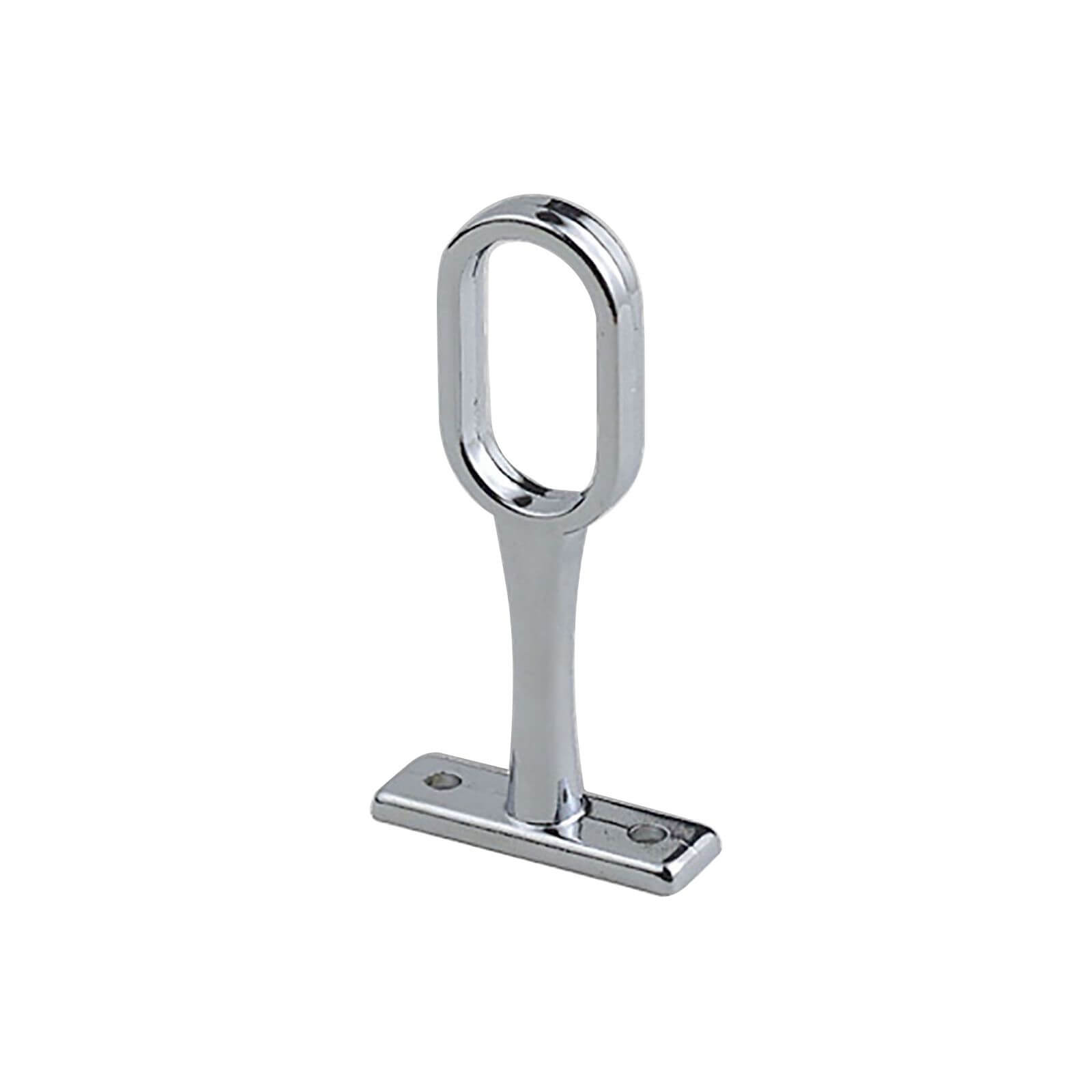 Photo of Oval Support Bracket Chrome Plated