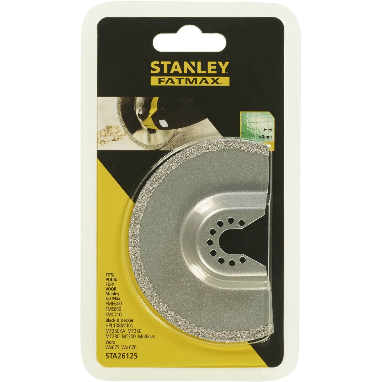 Photo of Stanley Fatmax 92mm Carbide Disc Grout Removal - Sta26125-xj