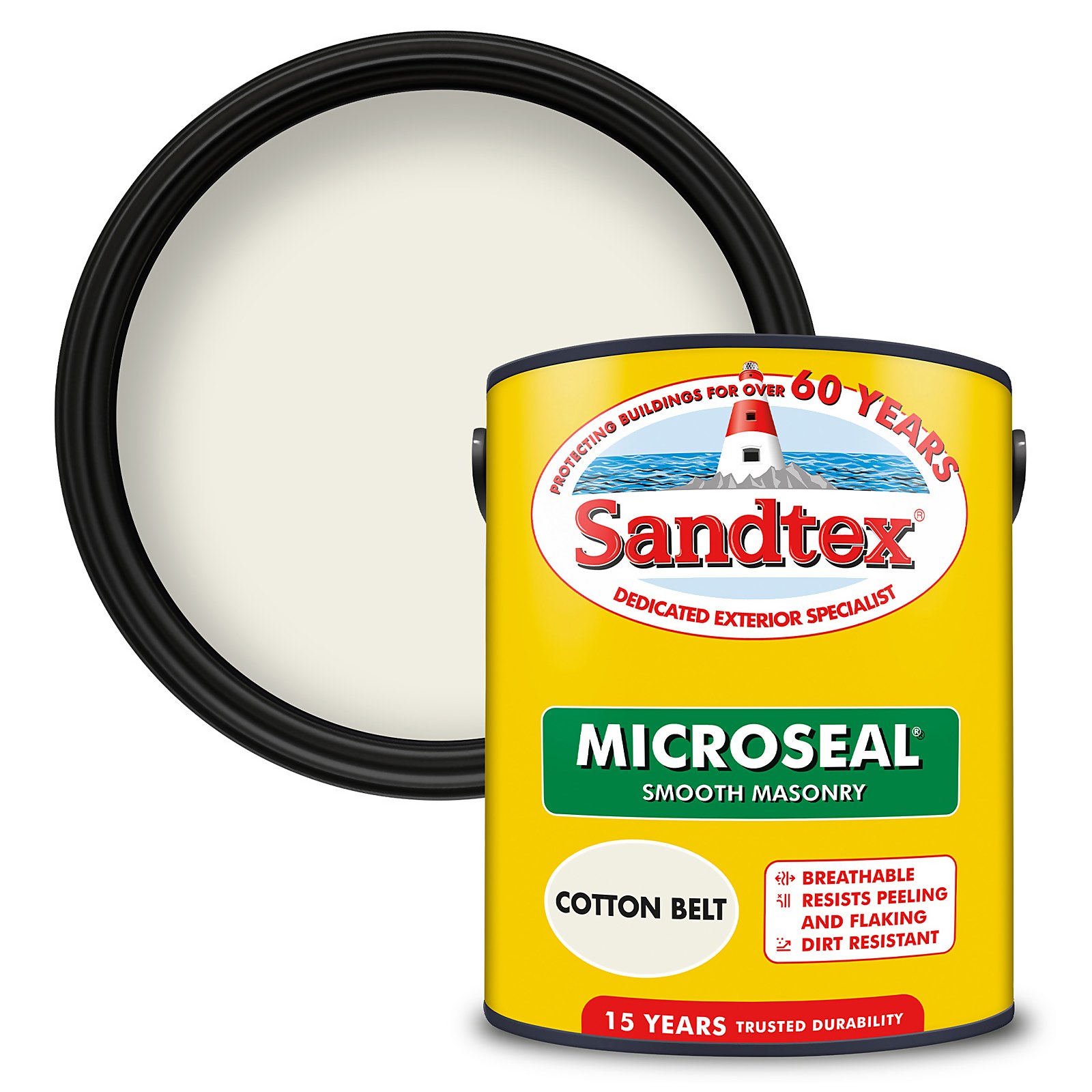 Sandtex® Ultra Smooth Masonry Paint Cotton Belt - 5L