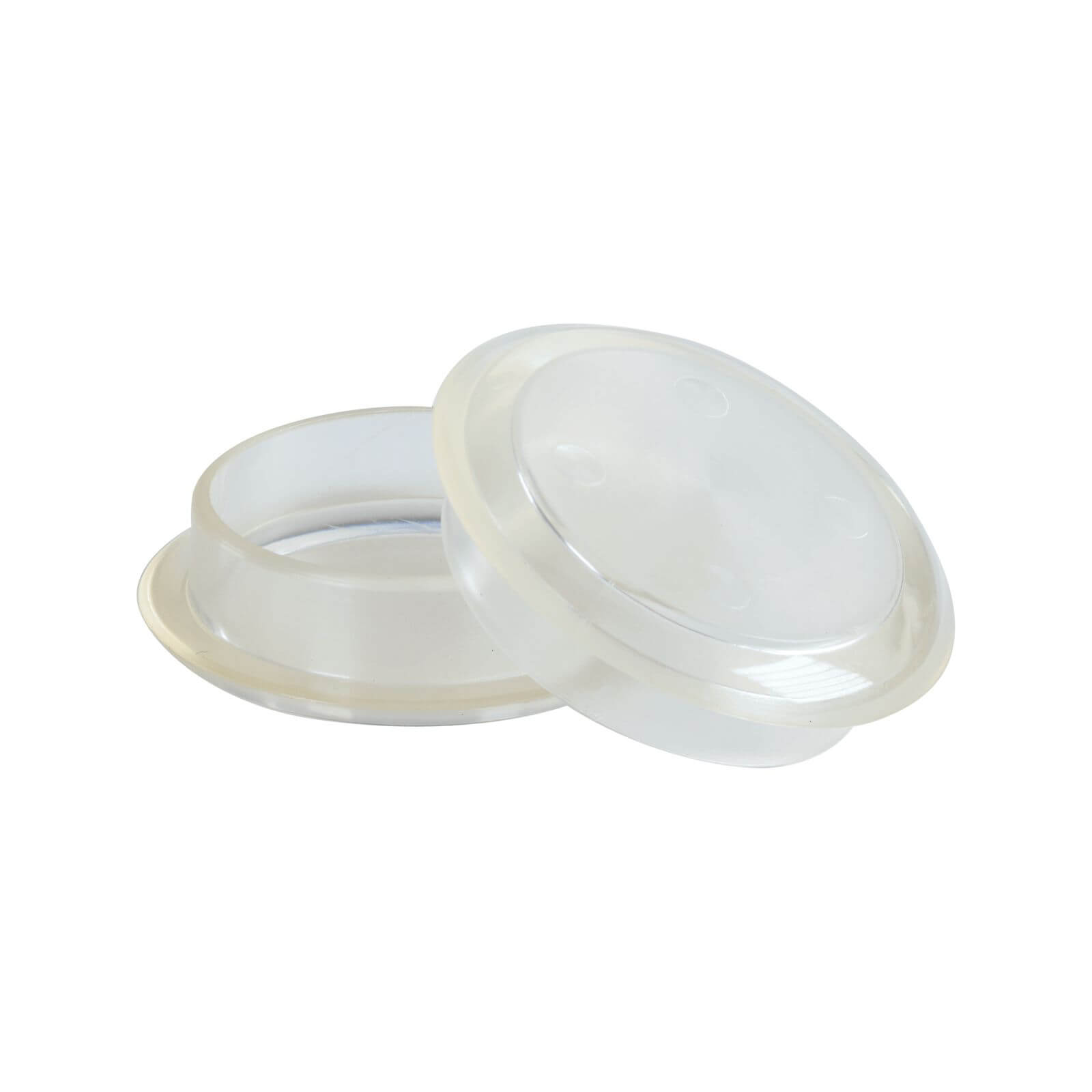 Photo of Castor Cups - Clear - 4 Pack
