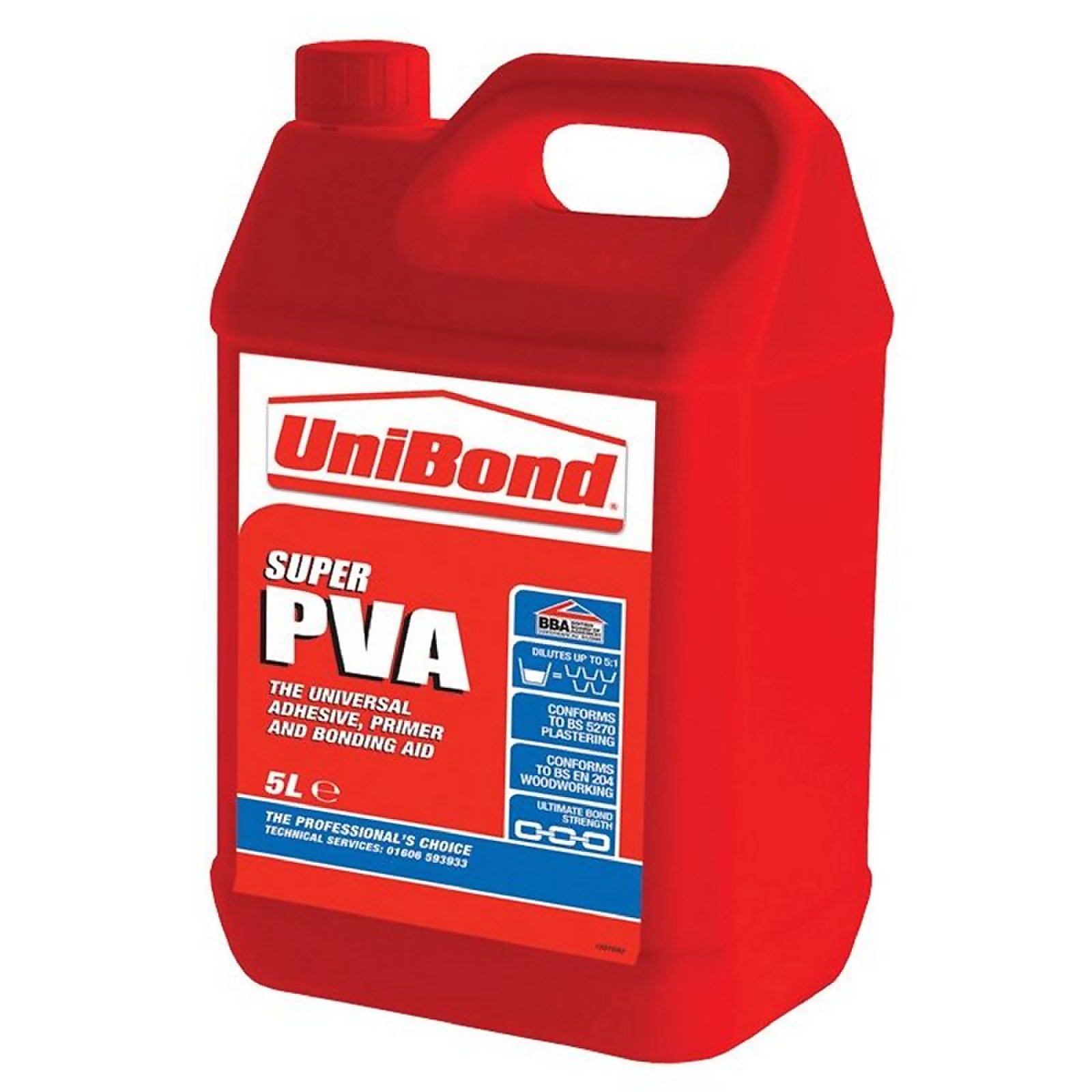 UniBond Super PVA Jerry Can - 5L