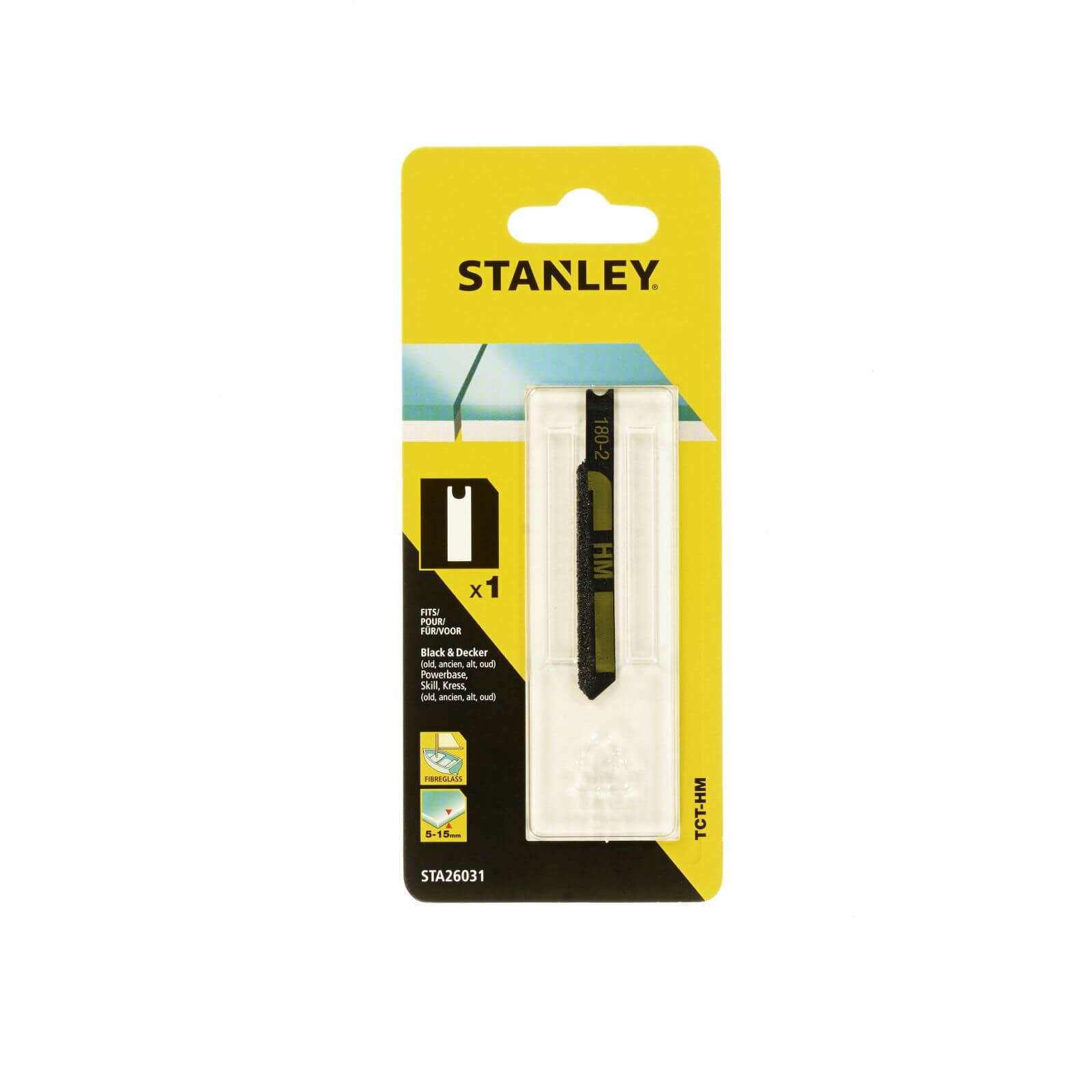 Photo of Stanley Jigsaw Blade Ceramic U-shank - Sta26031-xj