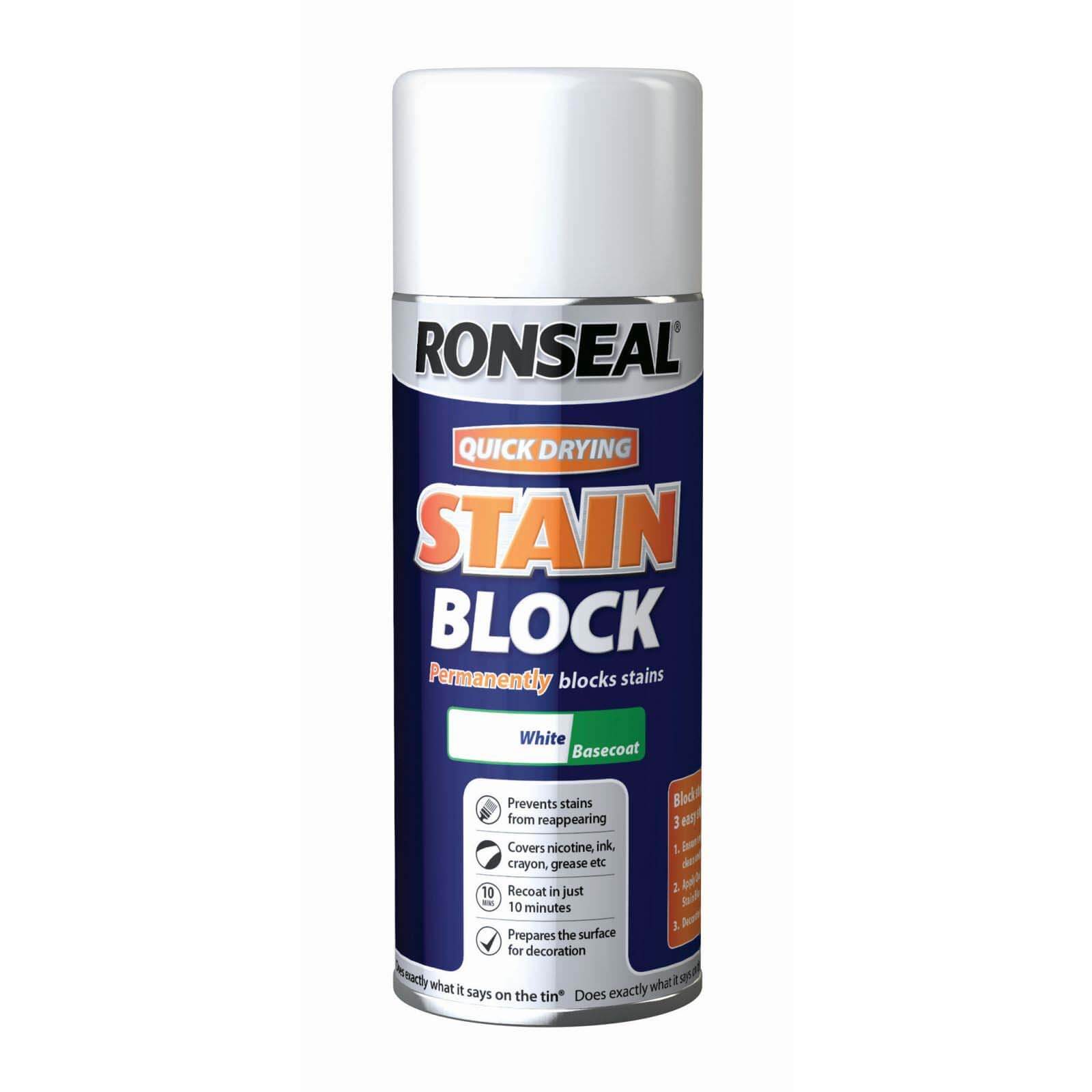 Photo of Ronseal Stain Block Aerosol - 400ml