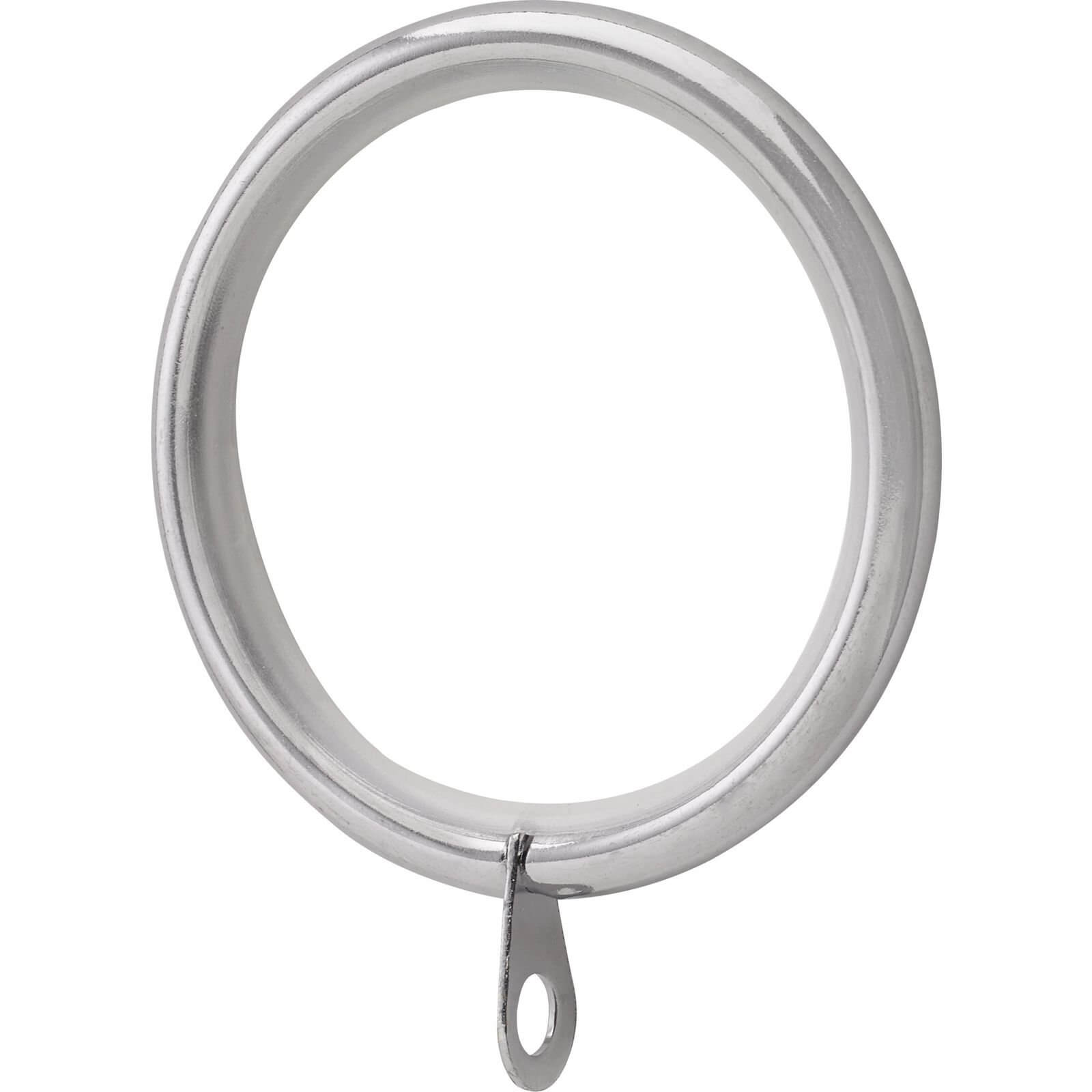 Photo of Chrome 28mm Curtain Rings 4 Pack