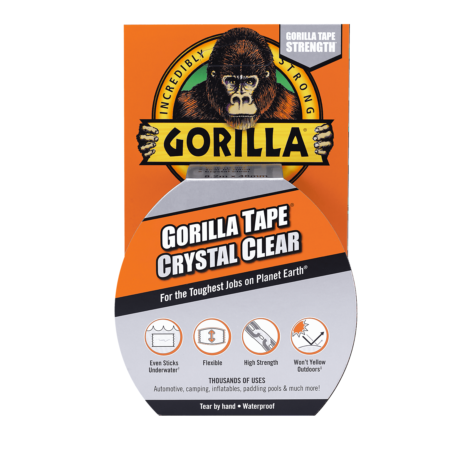 Gorilla Tape ? Crystal Clear 8.2m