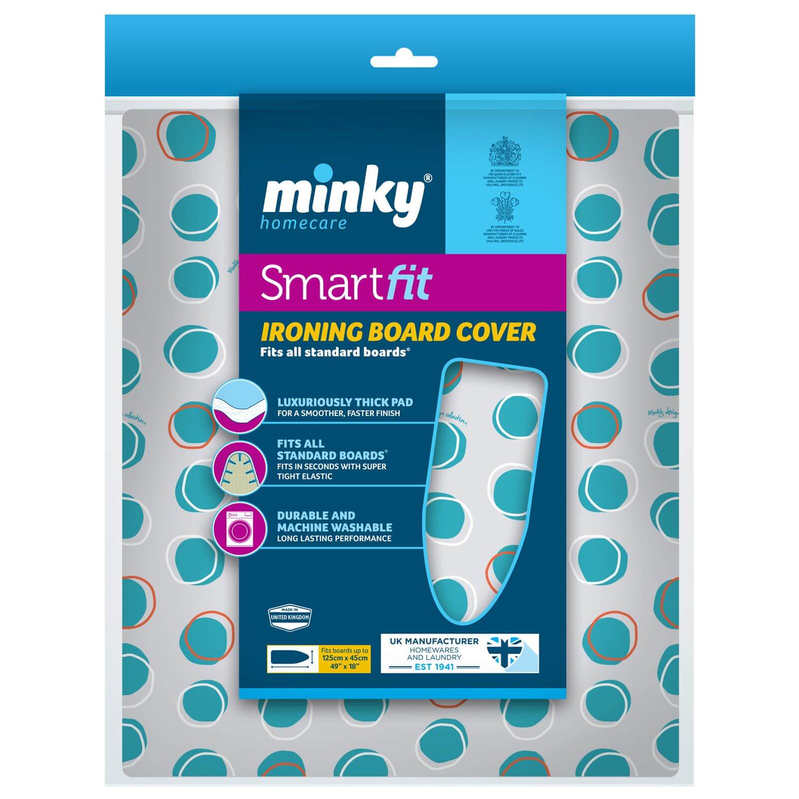 Photo of Minky Smart Fit Ironing Board Cover