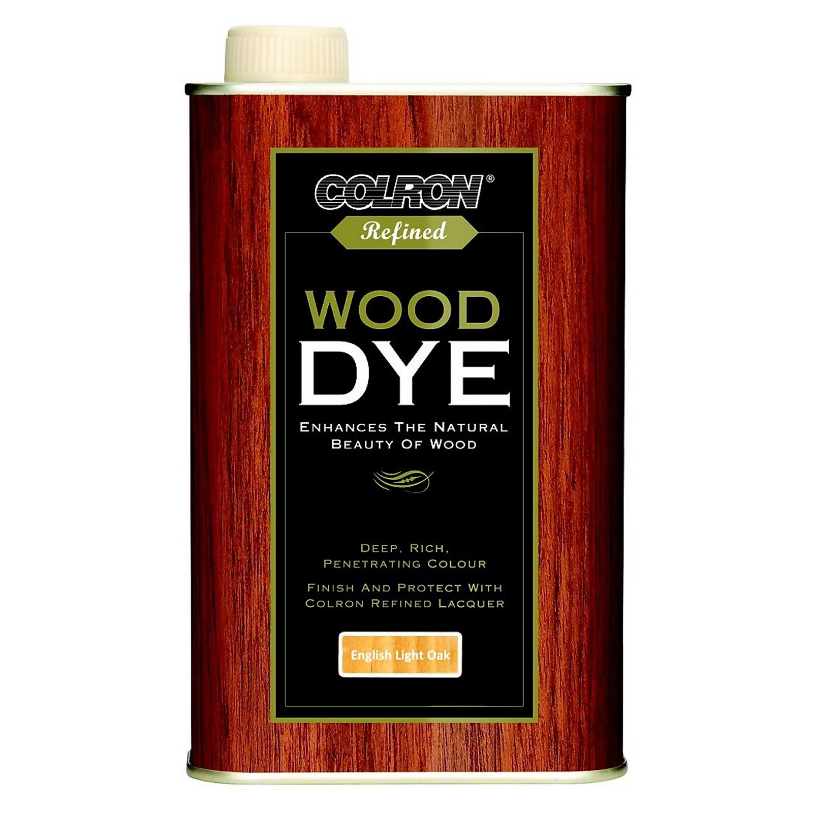 Colron Refined Wood Dye English Light Oak - 250ml