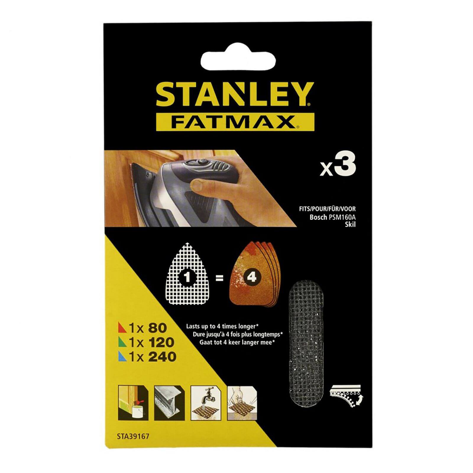 Photo of Stanley Fatmax Detail Sheets Mesh Mixed Pack - Sta39167-xj
