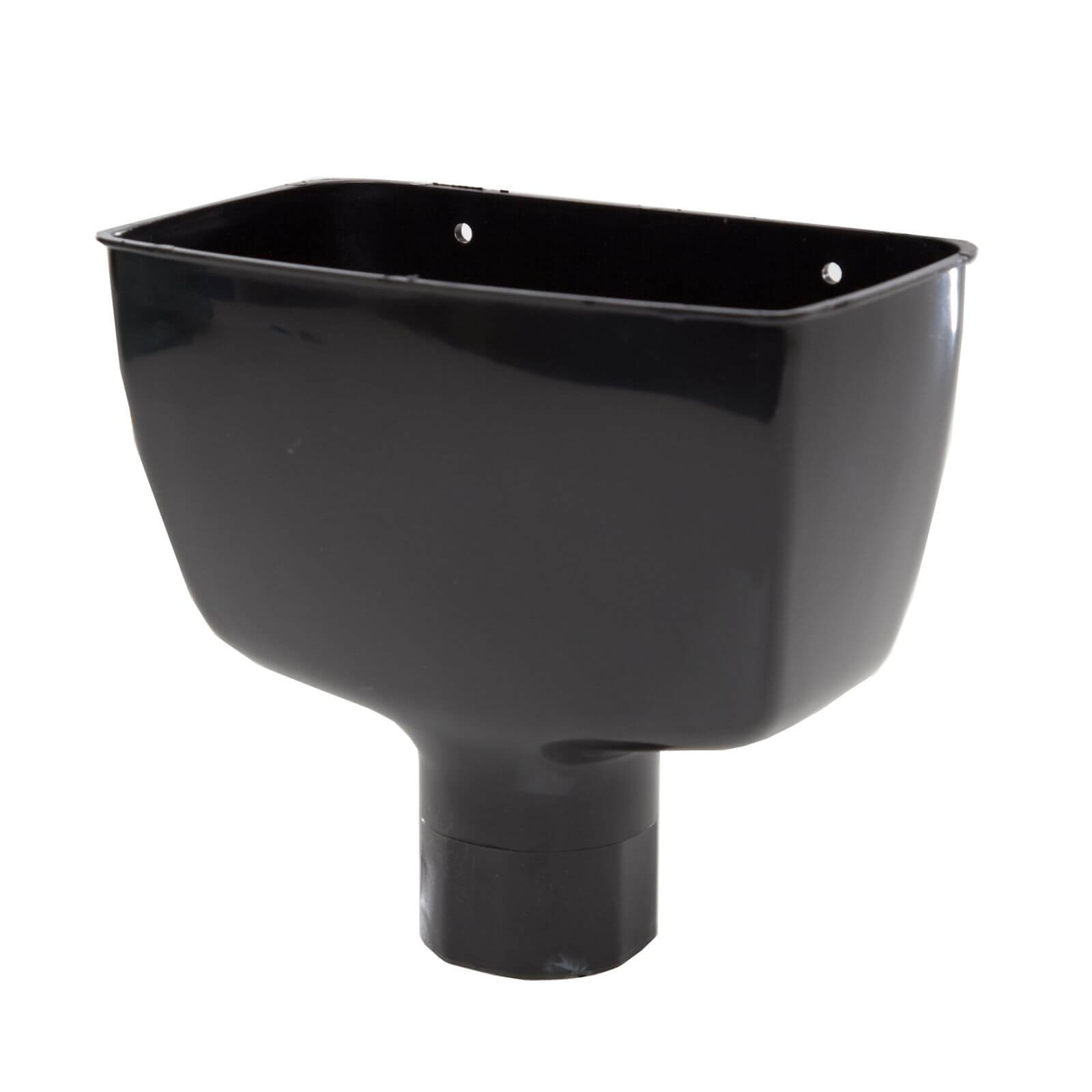 Photo of Polypipe Round Standard Hopper Head - 68mm - Black