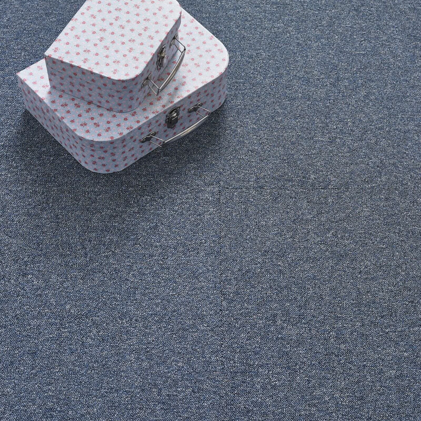 Photo of Vitrex Value Carpet Tile 500 X500mm - Blue