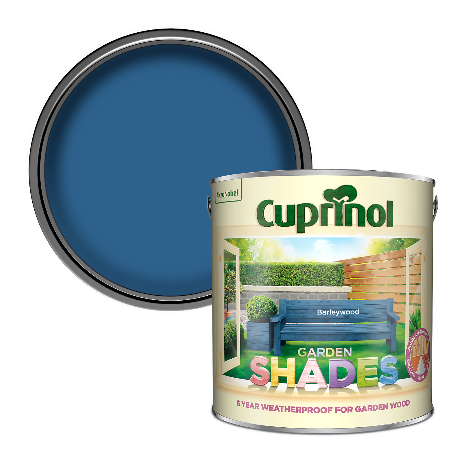 Cuprinol Garden Shades Paint Barleywood - 2.5L