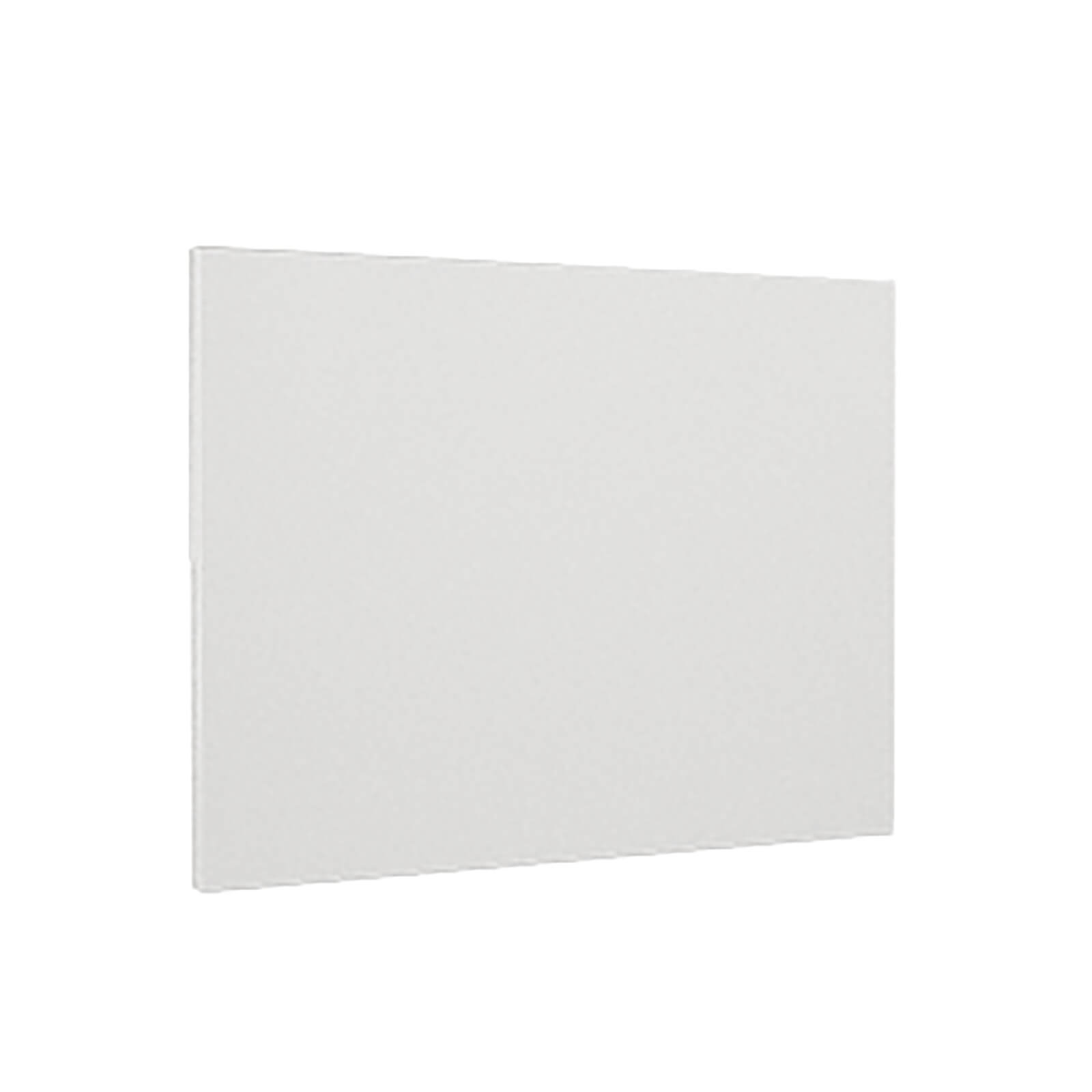 High Gloss Slab White Integrated Extractor Door (597x445)