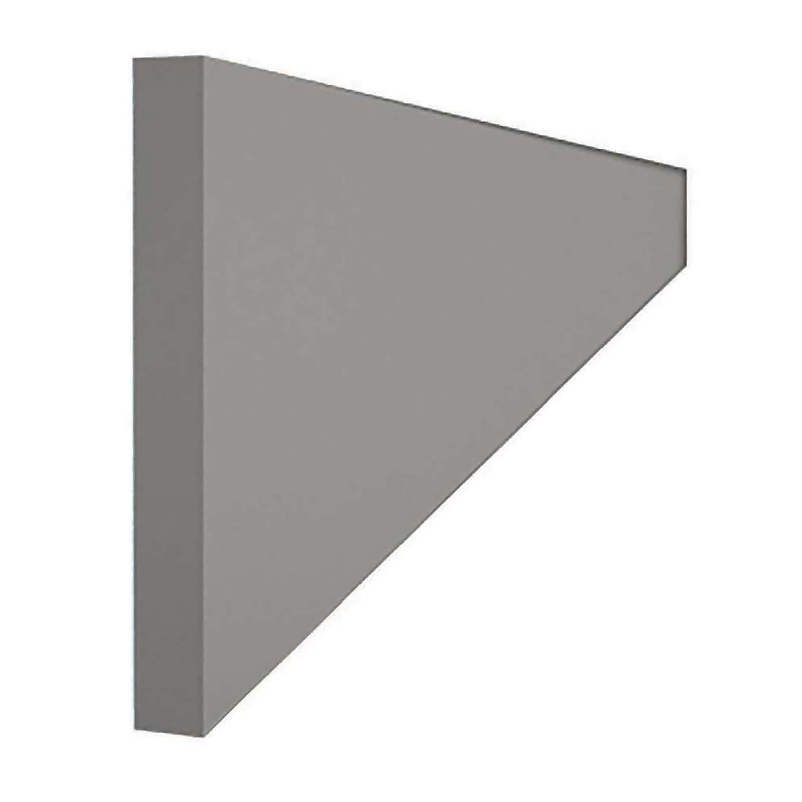 Photo of 2400mm Continuous Plinth For High Gloss Slab Grey Or Handleless Grey Gloss