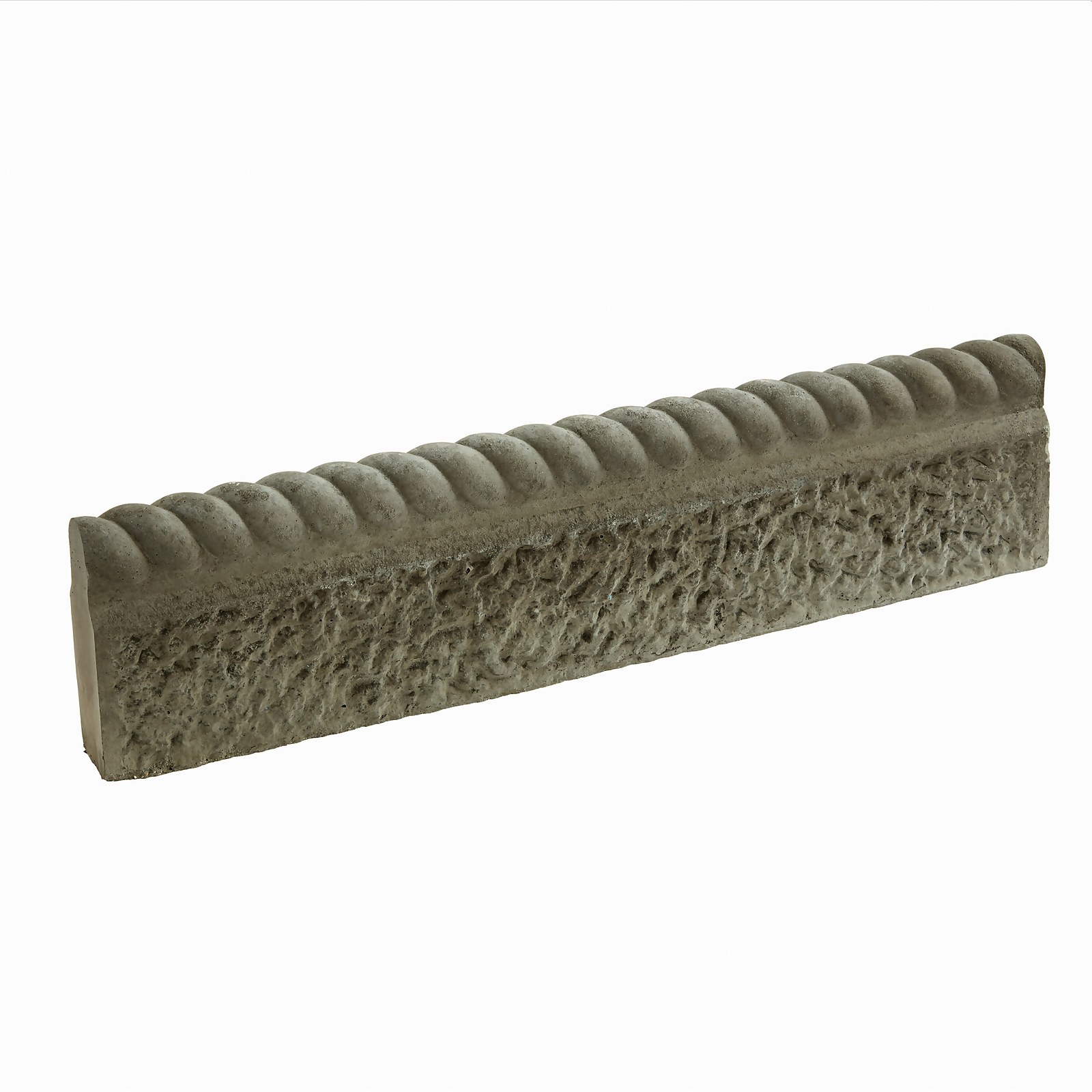 Photo of Stylish Stone Rustic Full Rope Top Edging - Old Granite -full Pack-