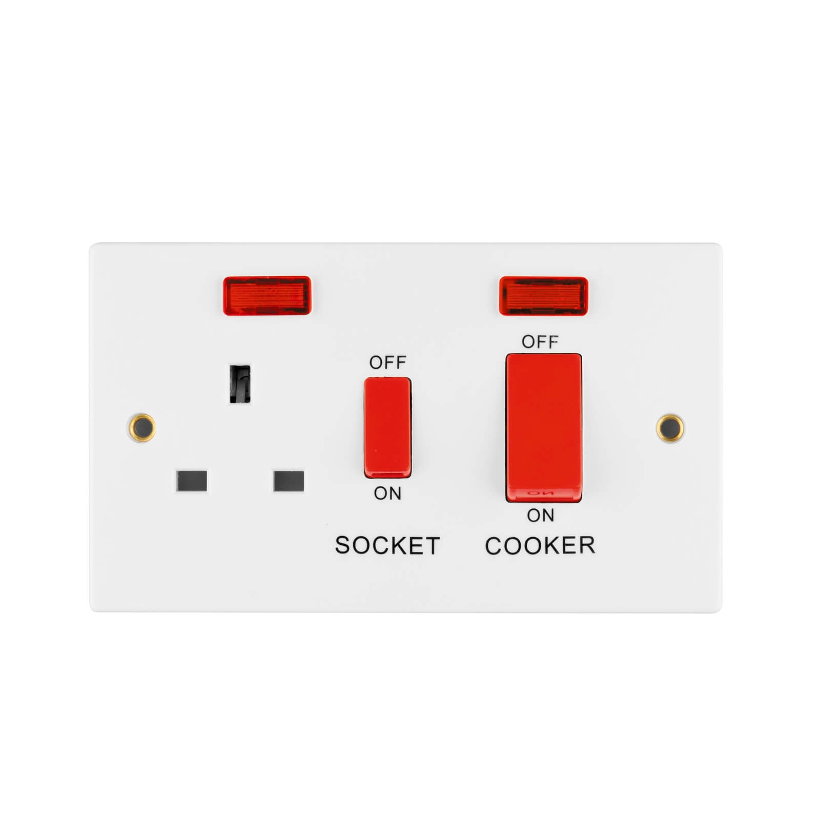 Photo of Arlec 45a Cooker Control Unit With Neon Indicator