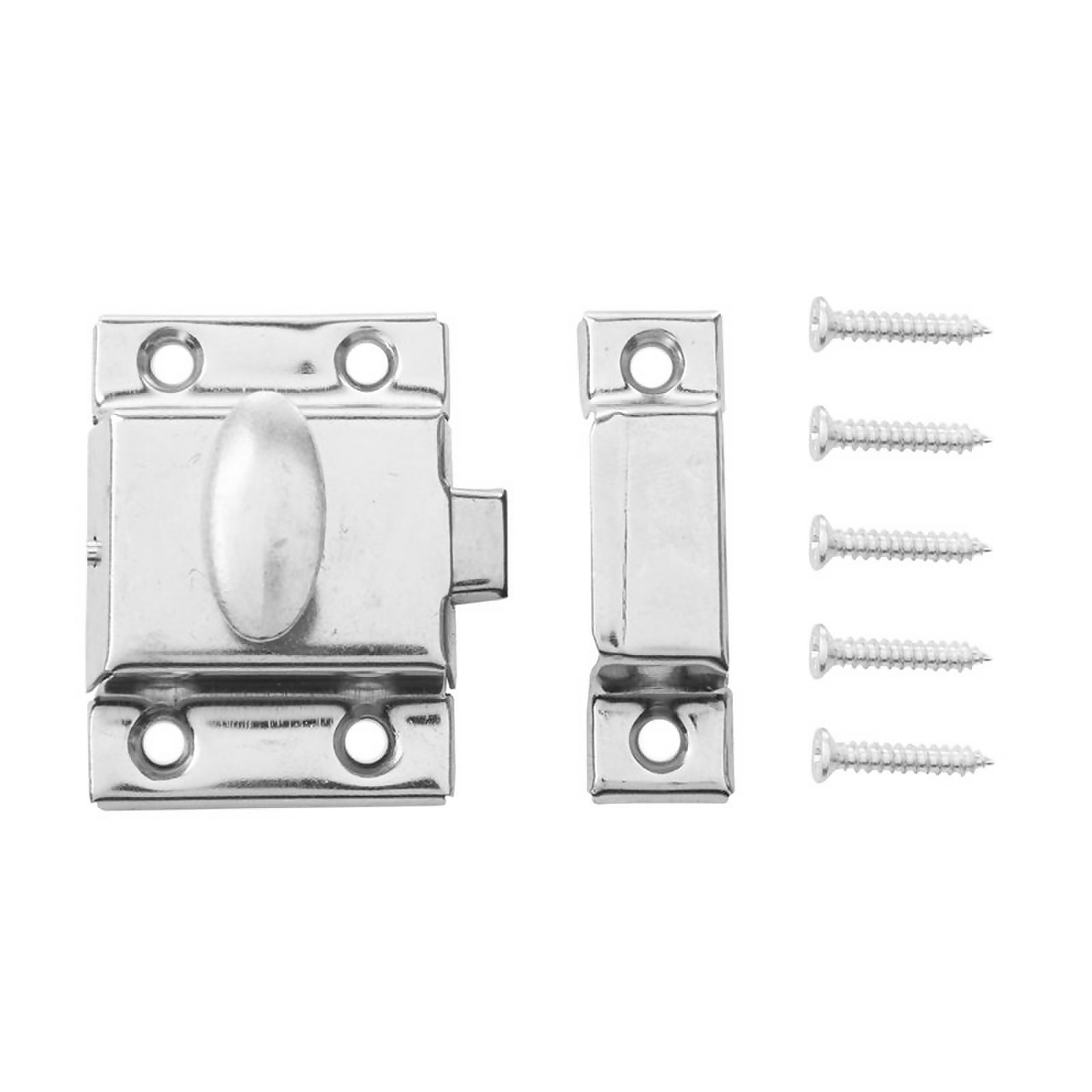 Photo of Cupboard Catch - Nickel - 40mm - 1 Pack