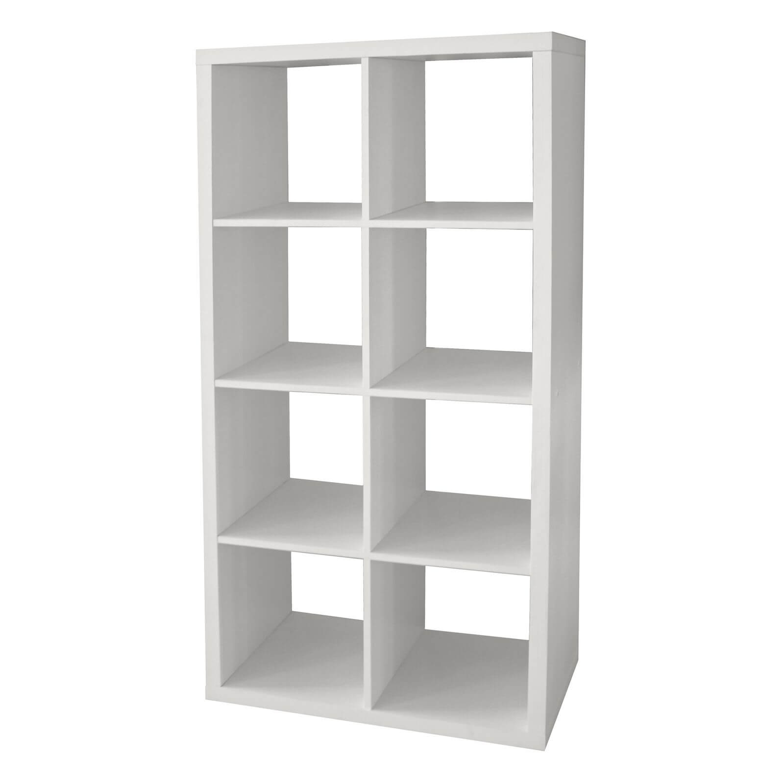 Clever Cube 4x2 Storage Unit - White