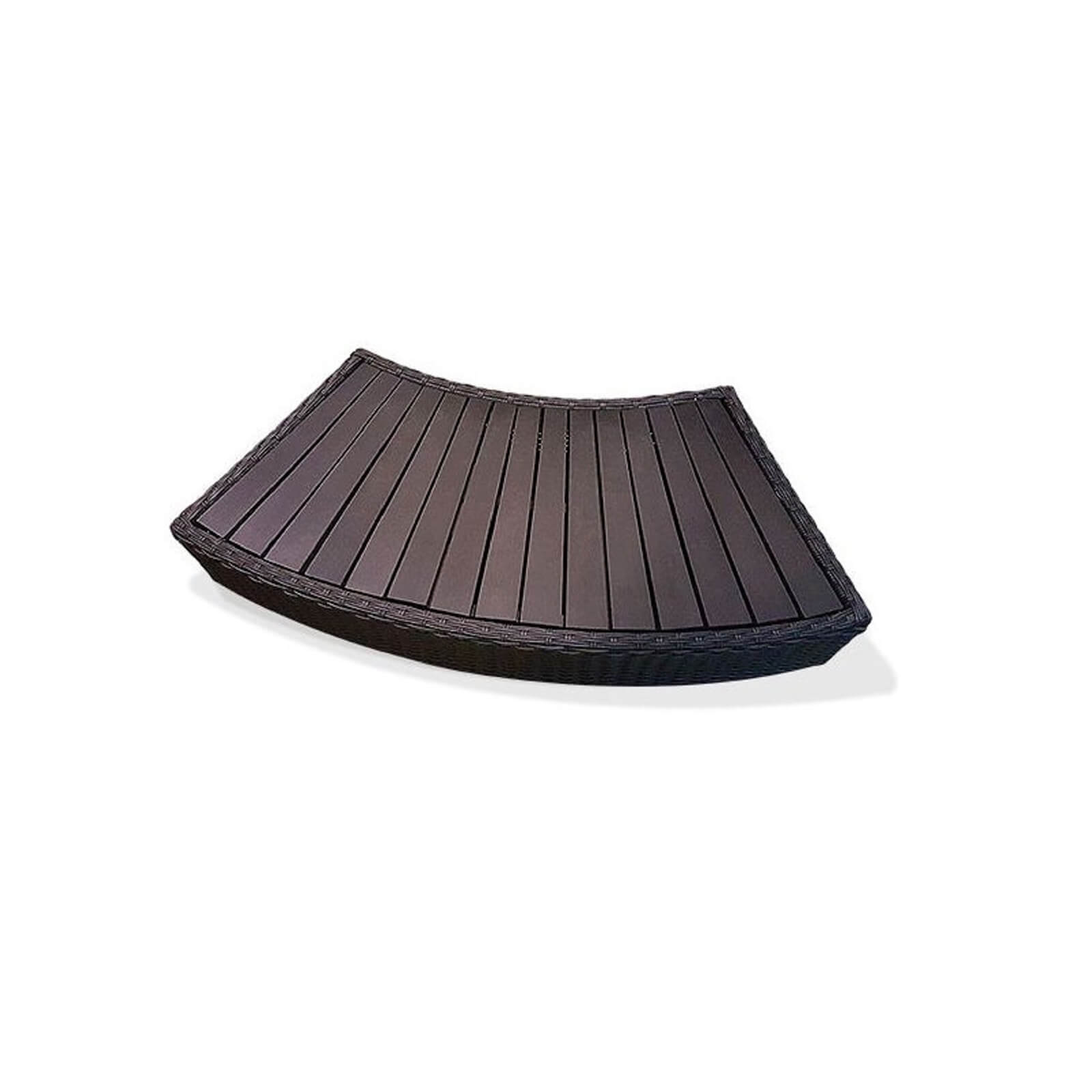 Canadian Spa Rattan Curved Step for Round Spa