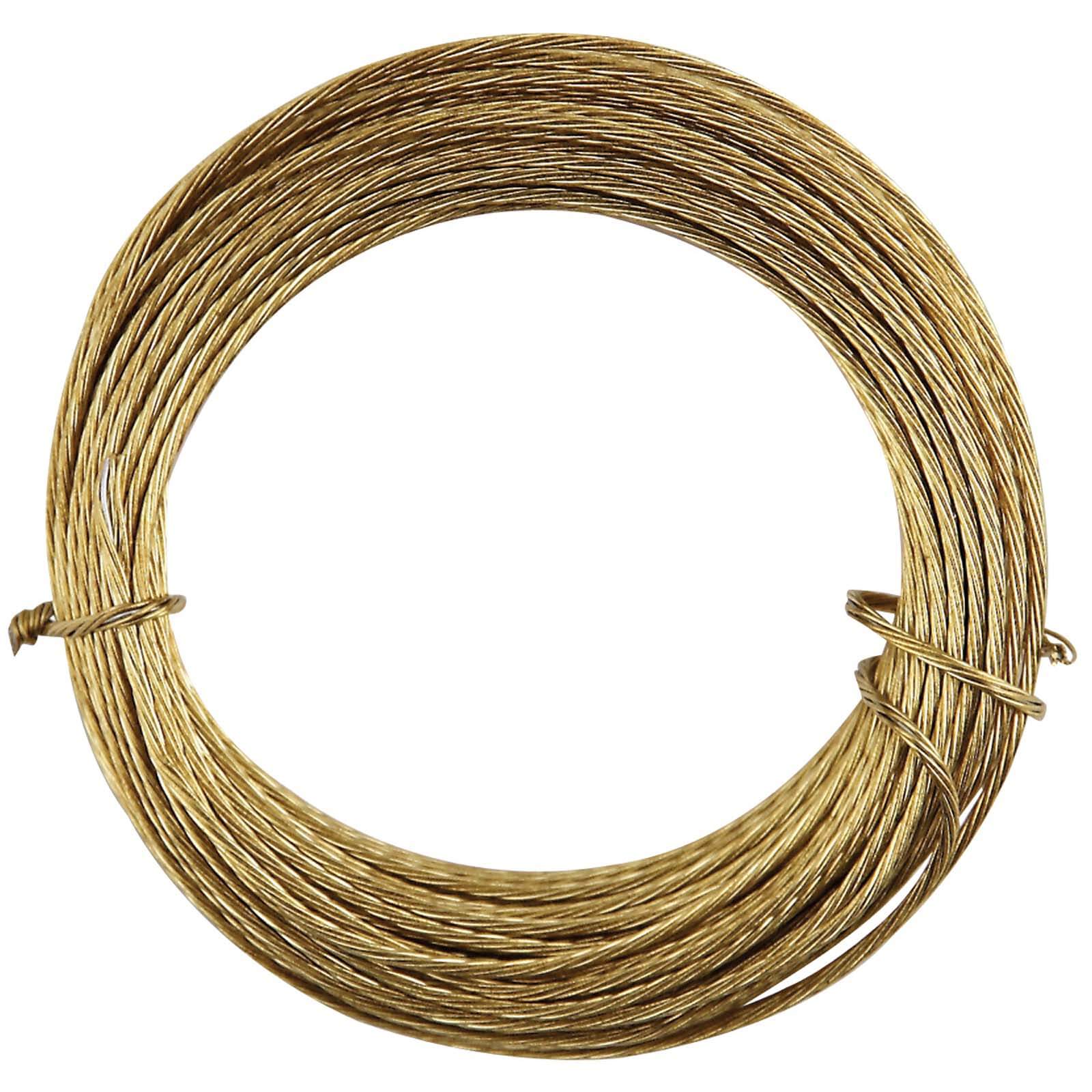 Photo of Brass Picture Wire - 3.5m
