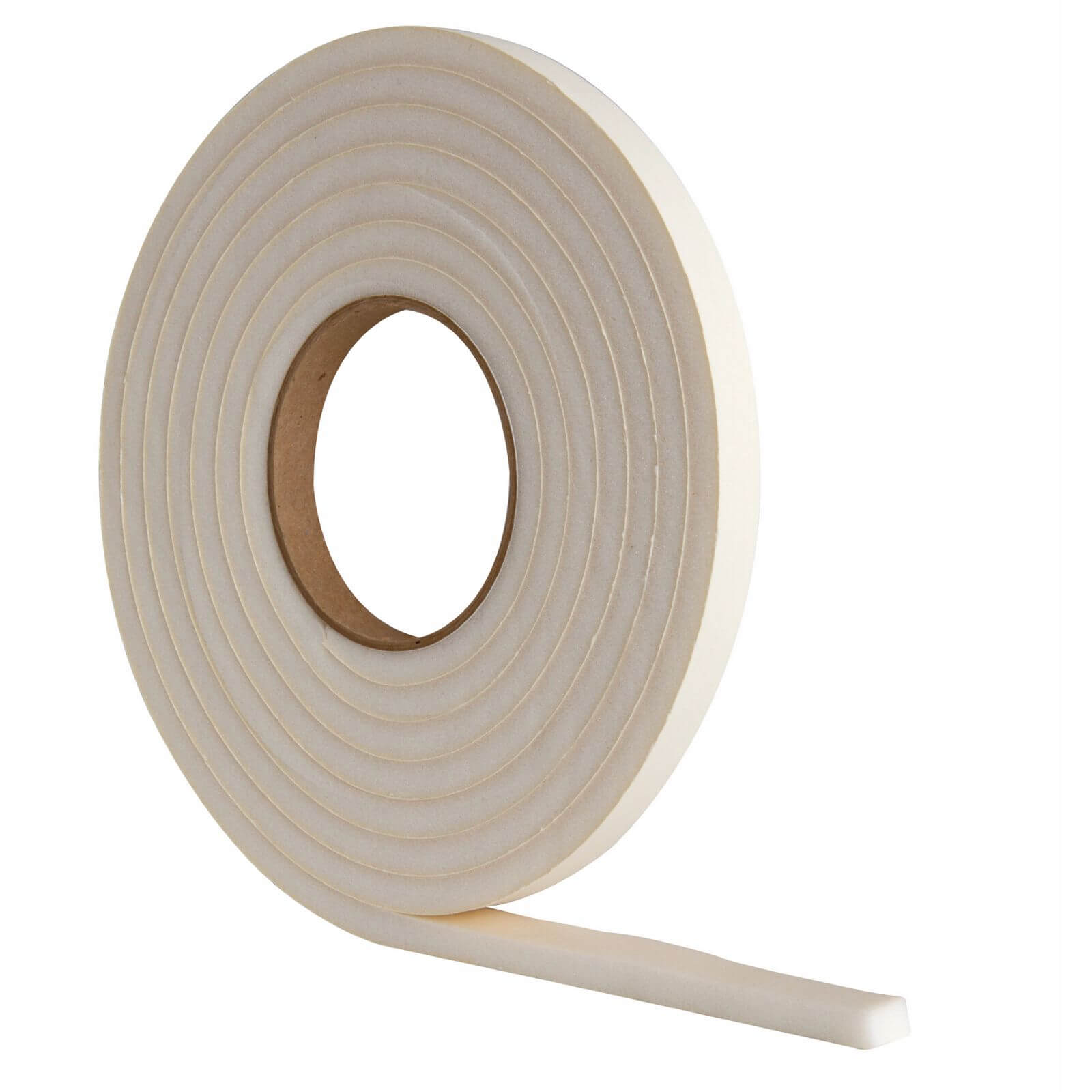 Photo of Extra Thick Foam Weather Door Seal - White - 3.5m