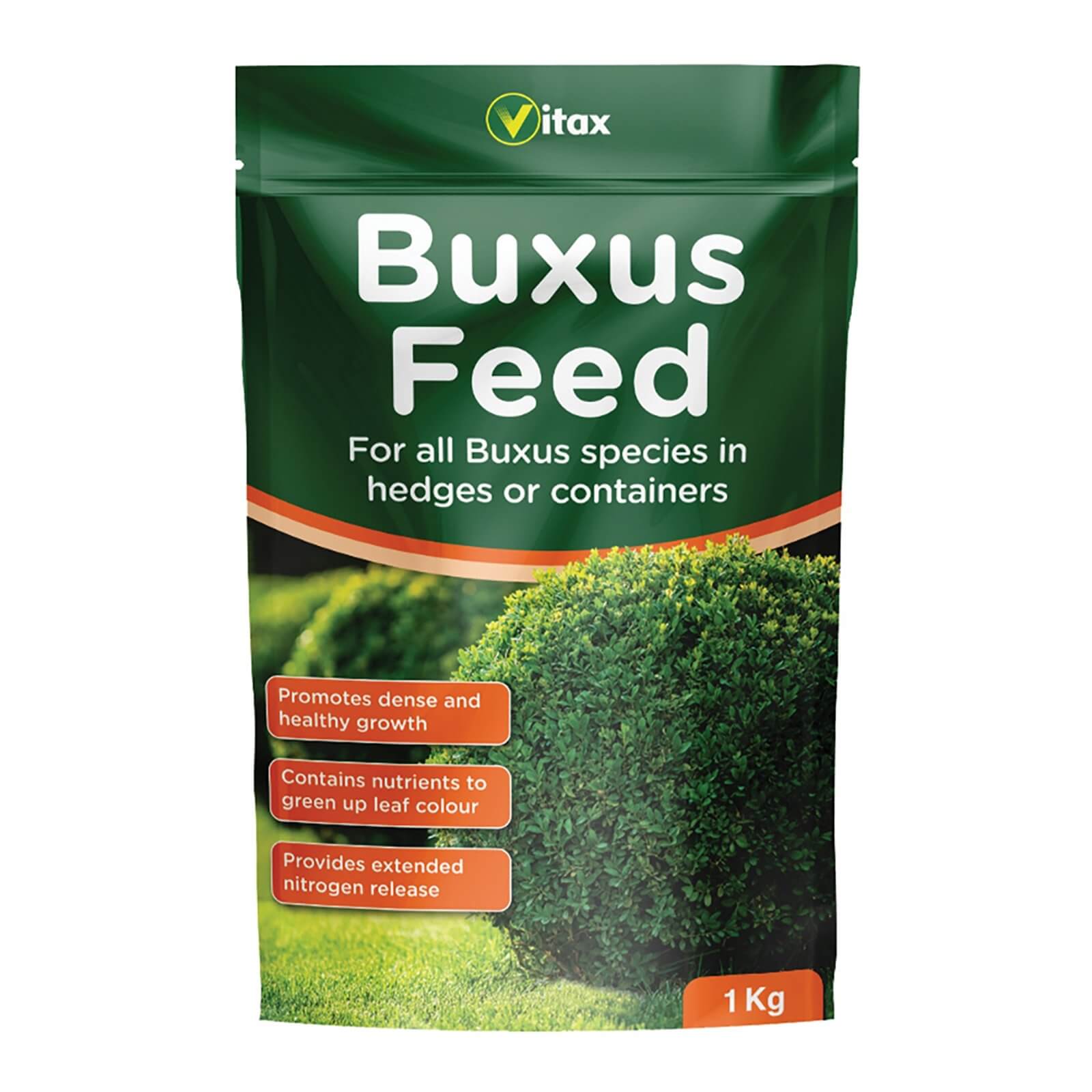 Photo of Vitax Buxus Fertiliser Pouch 1kg