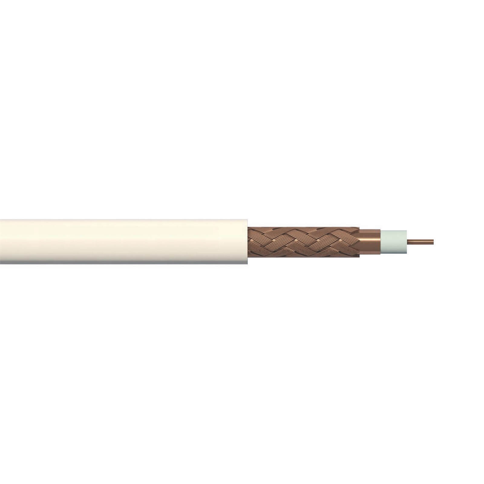 Photo of Pitacs Coaxial Cable 10m White