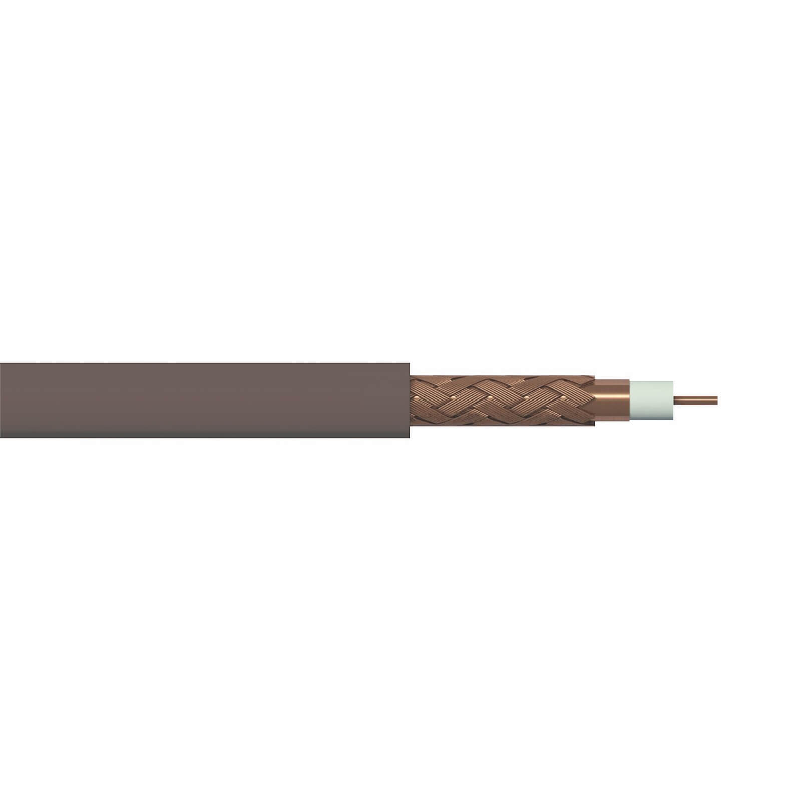 Photo of Pitacs Coaxial Cable 10m Brown