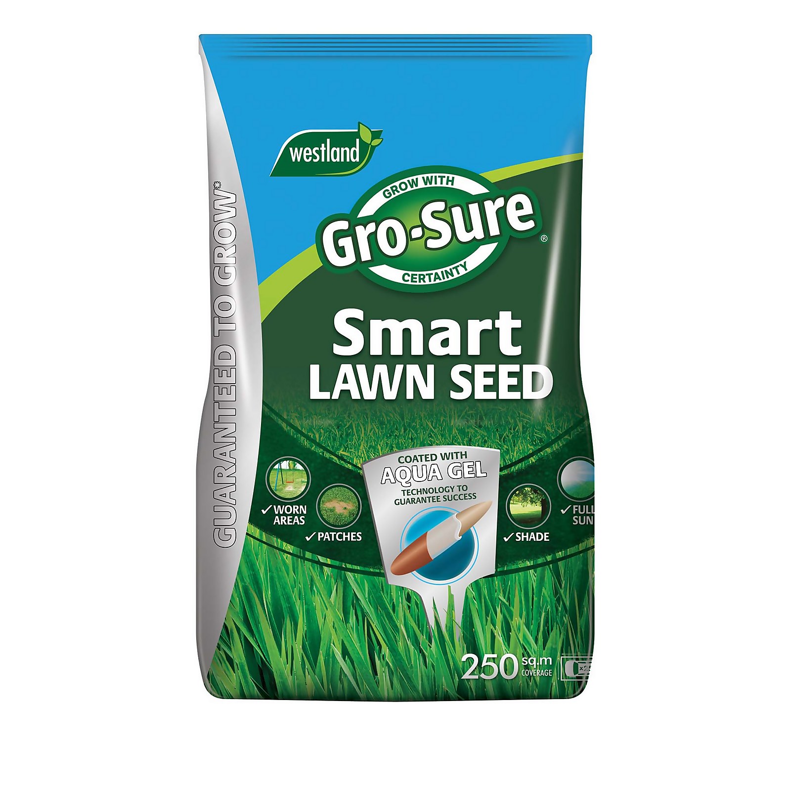 Gro-Sure Smart Lawn Seed Bag - 250m